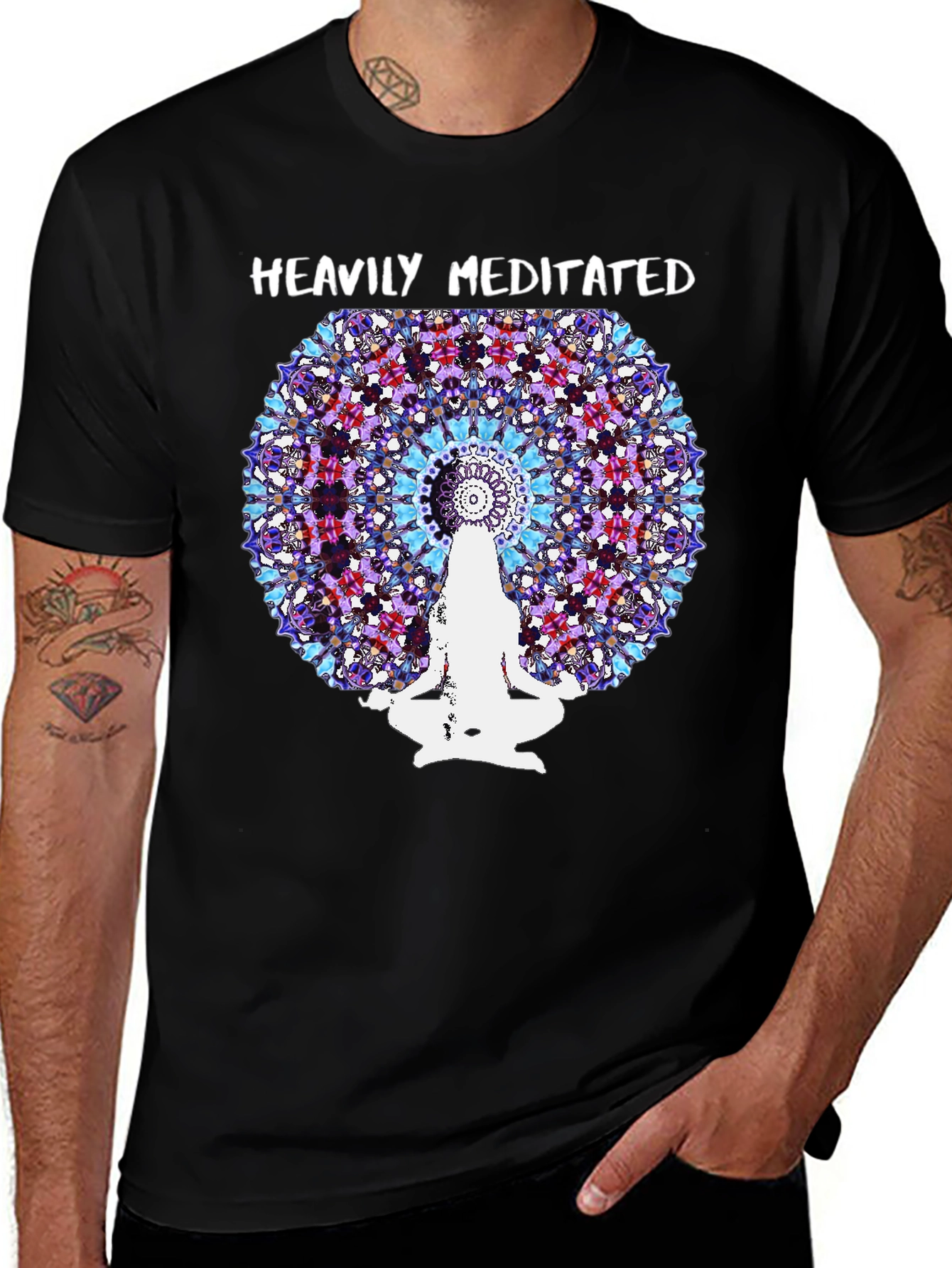 Heavily Meditated Mandala T-Shirt