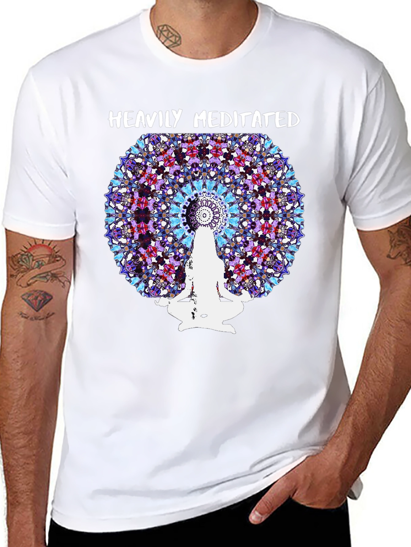 Heavily Meditated Mandala T-Shirt