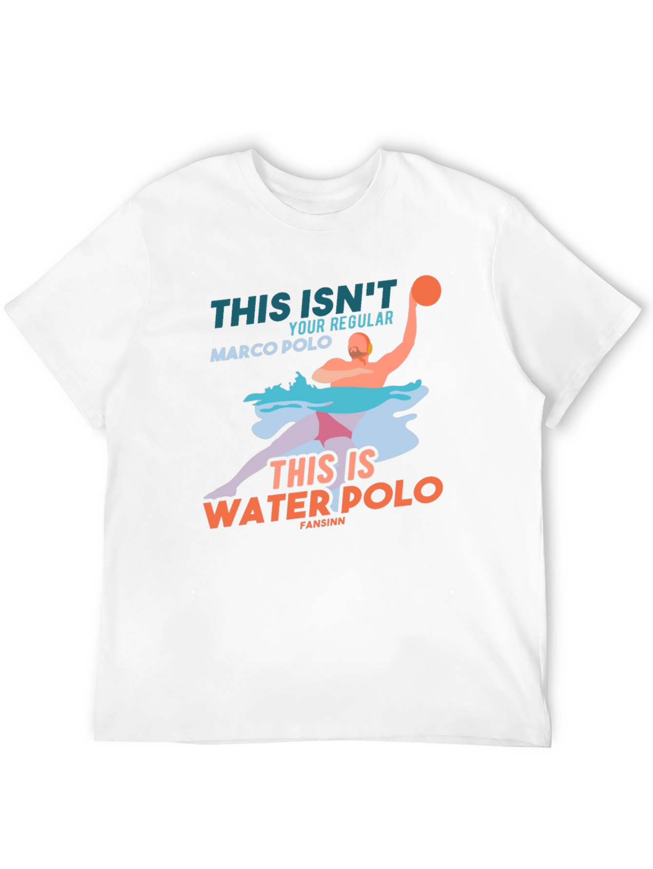 Water Polo Graphic T-Shirt - Funny Sports Tee