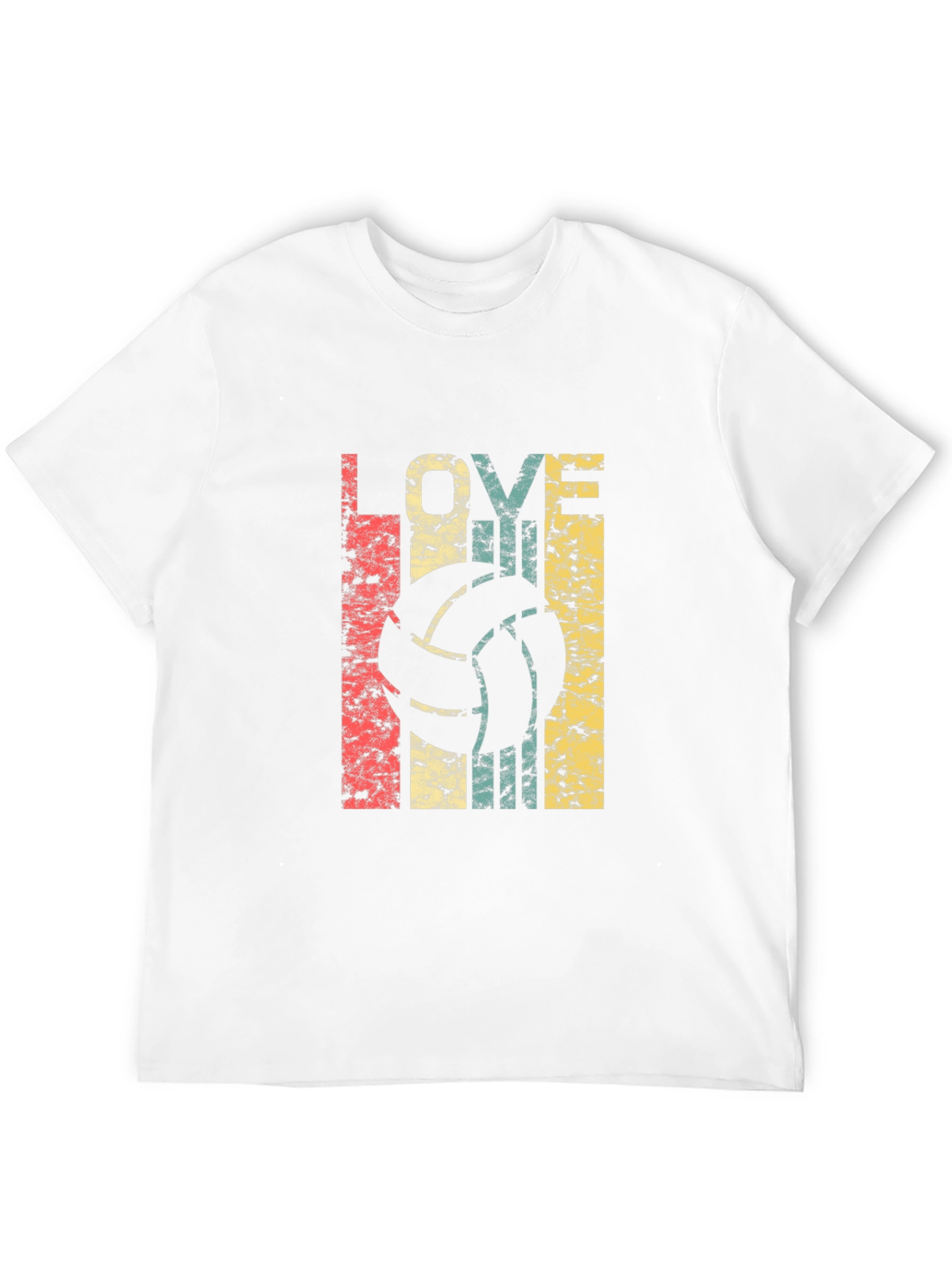 Retro Volleyball Lover T-Shirt - Black