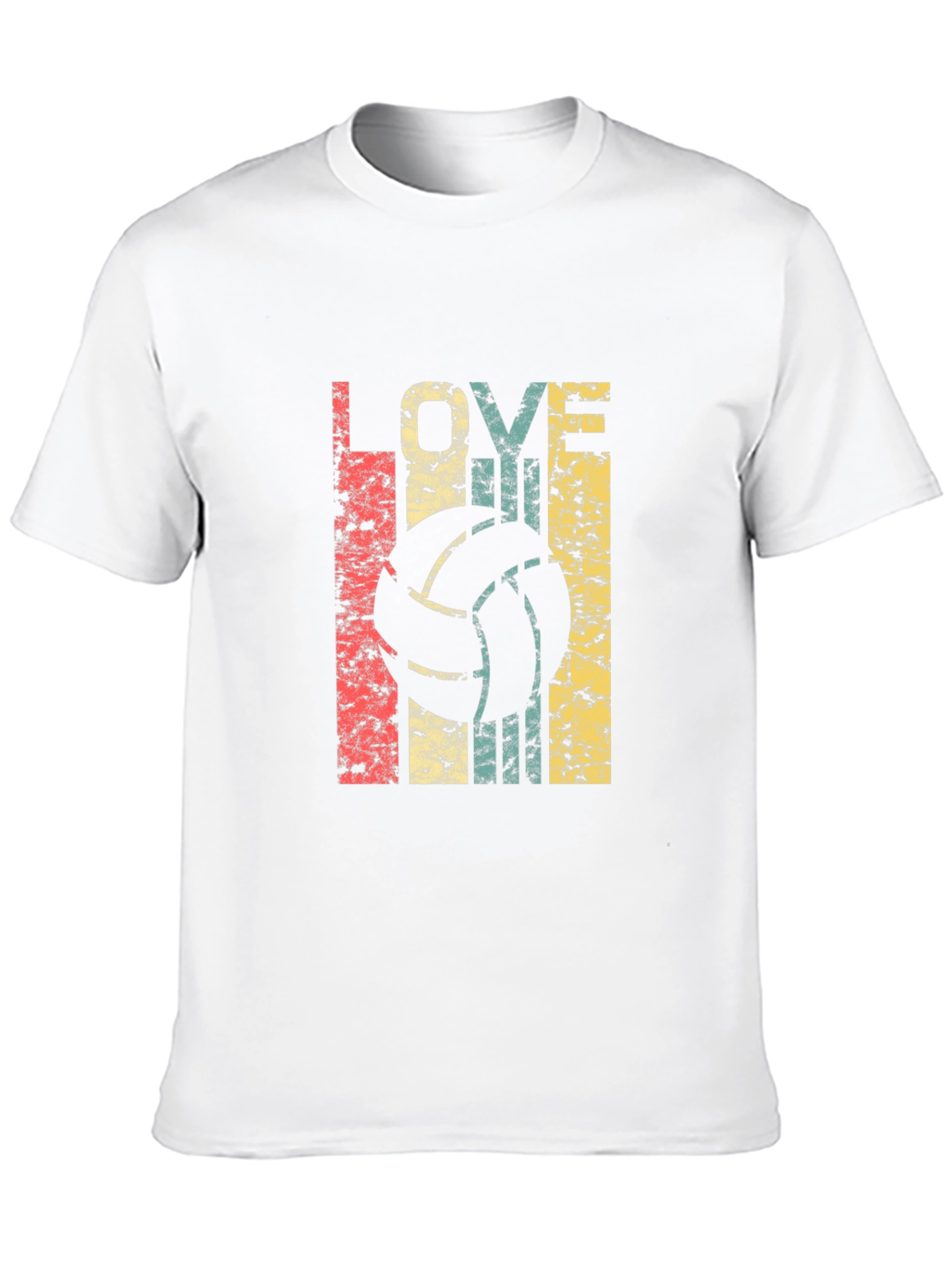 Retro Volleyball Lover T-Shirt - Black