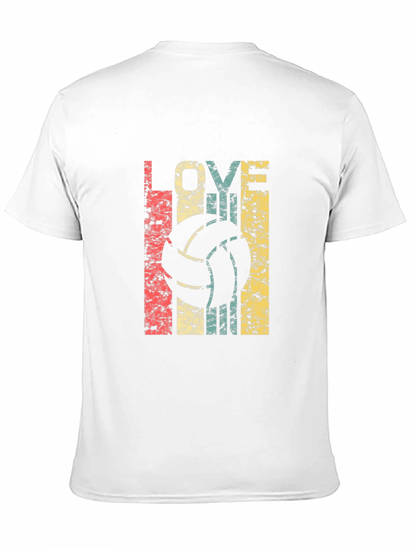 Retro Volleyball Lover T-Shirt - Black