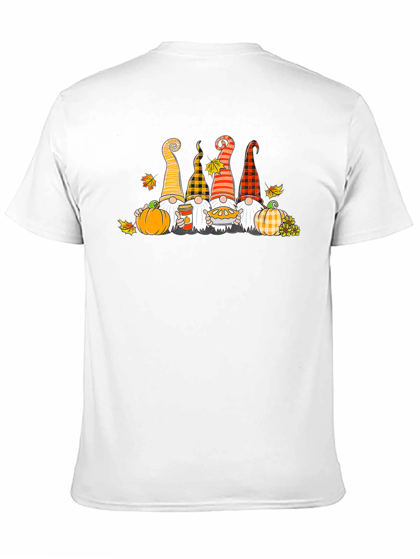 Fall Gnomes T-Shirt Autumn Harvest Theme