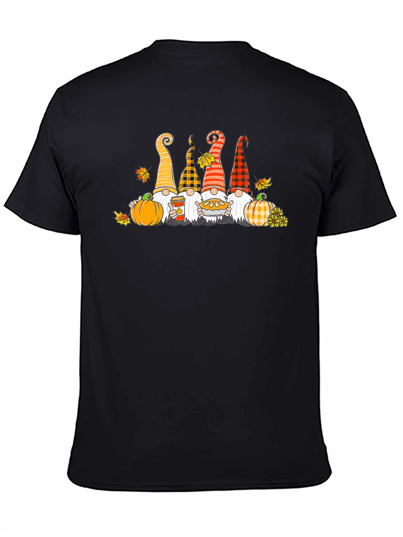 Fall Gnomes T-Shirt Autumn Harvest Theme