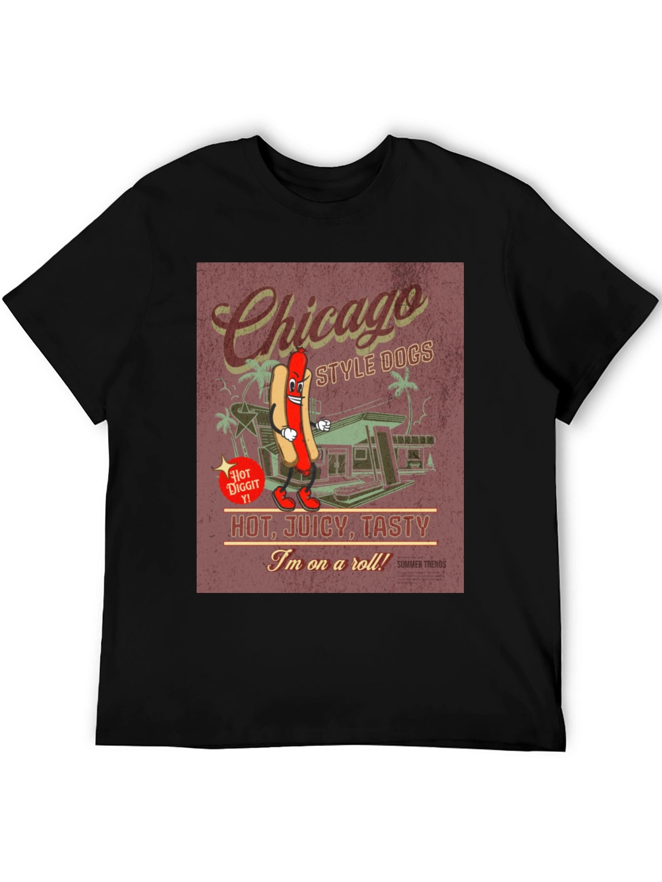 Chicago Style Dogs Graphic T-Shirt