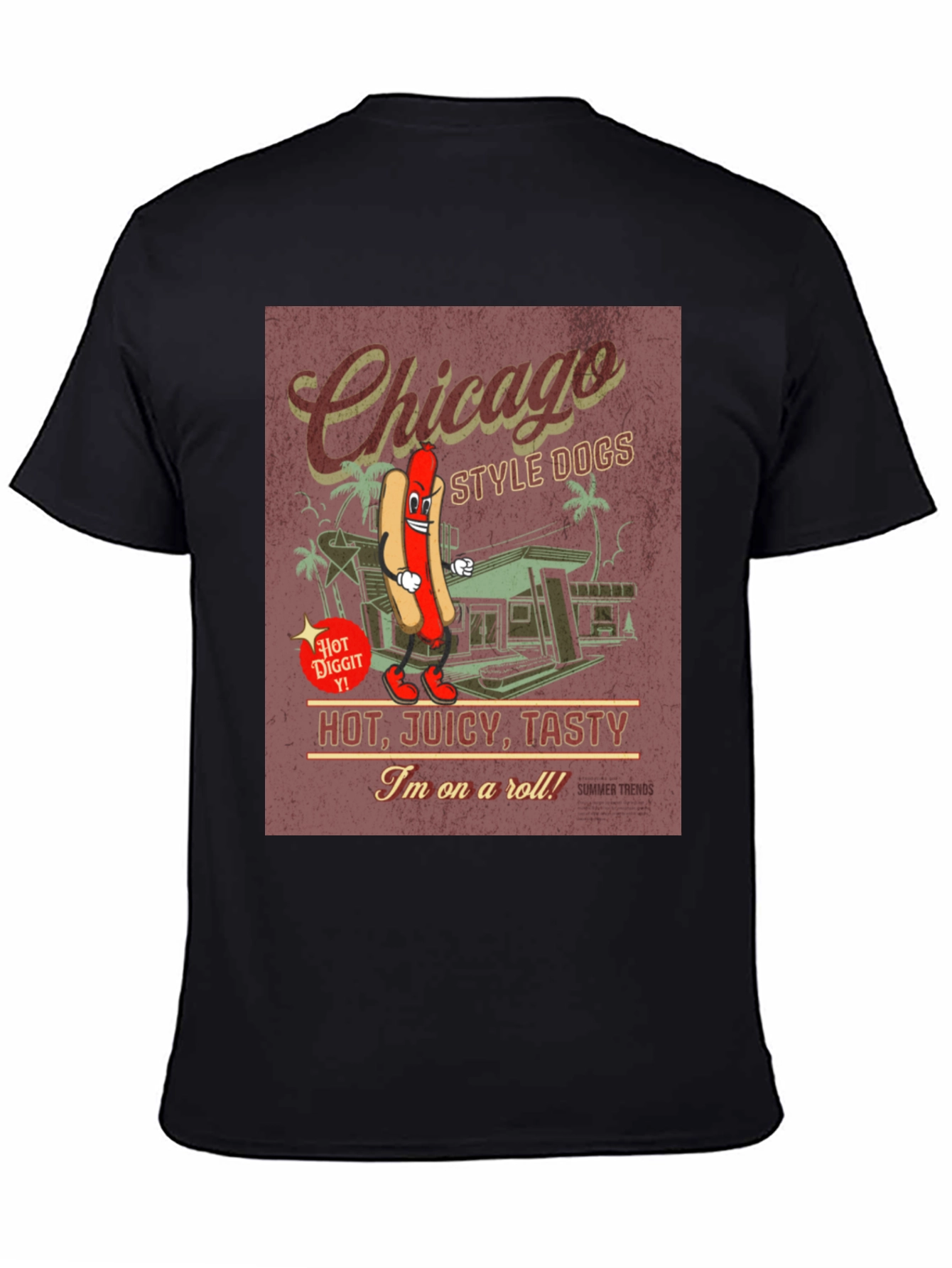 Chicago Style Dogs Graphic T-Shirt