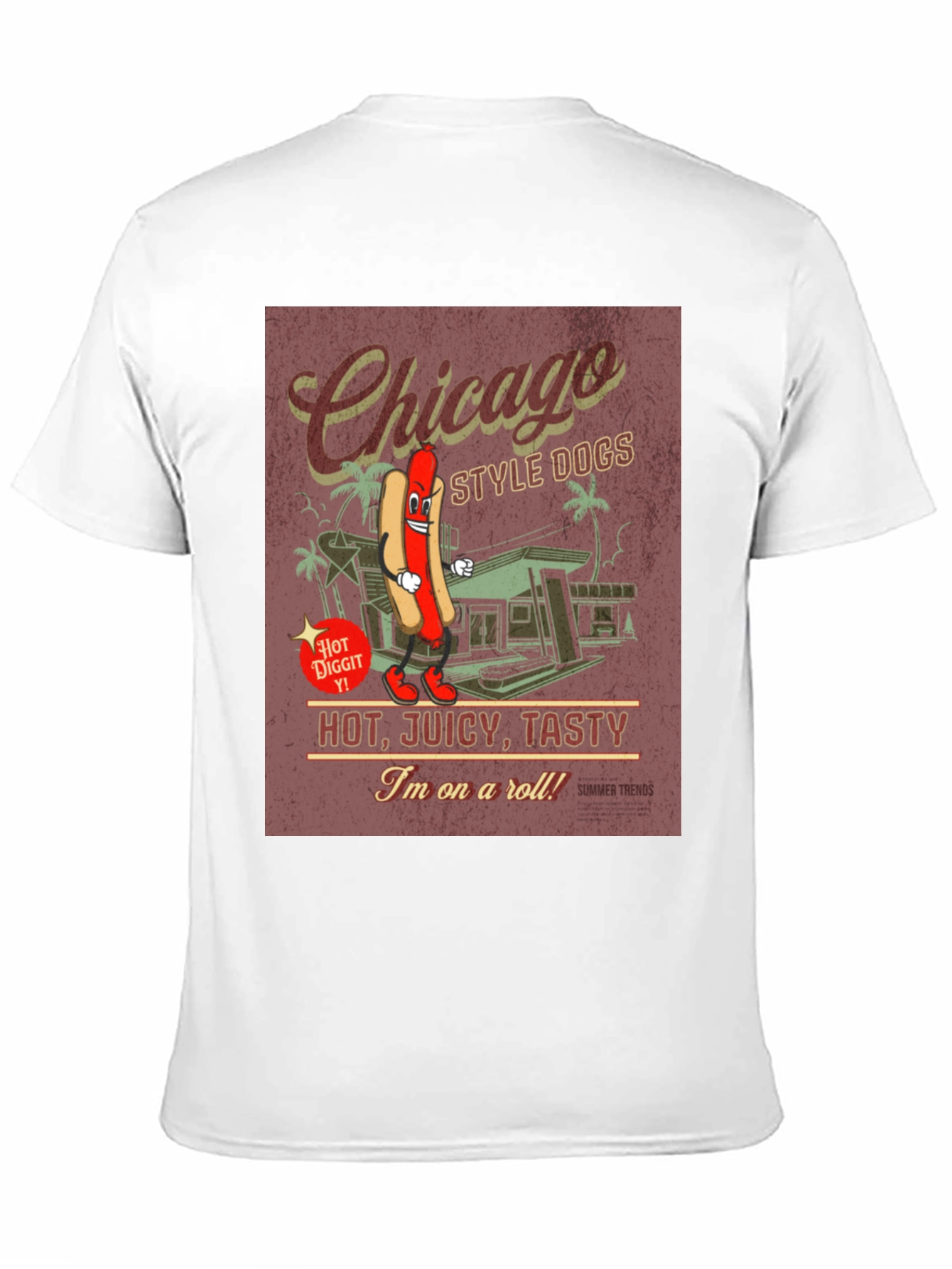 Chicago Style Dogs Graphic T-Shirt