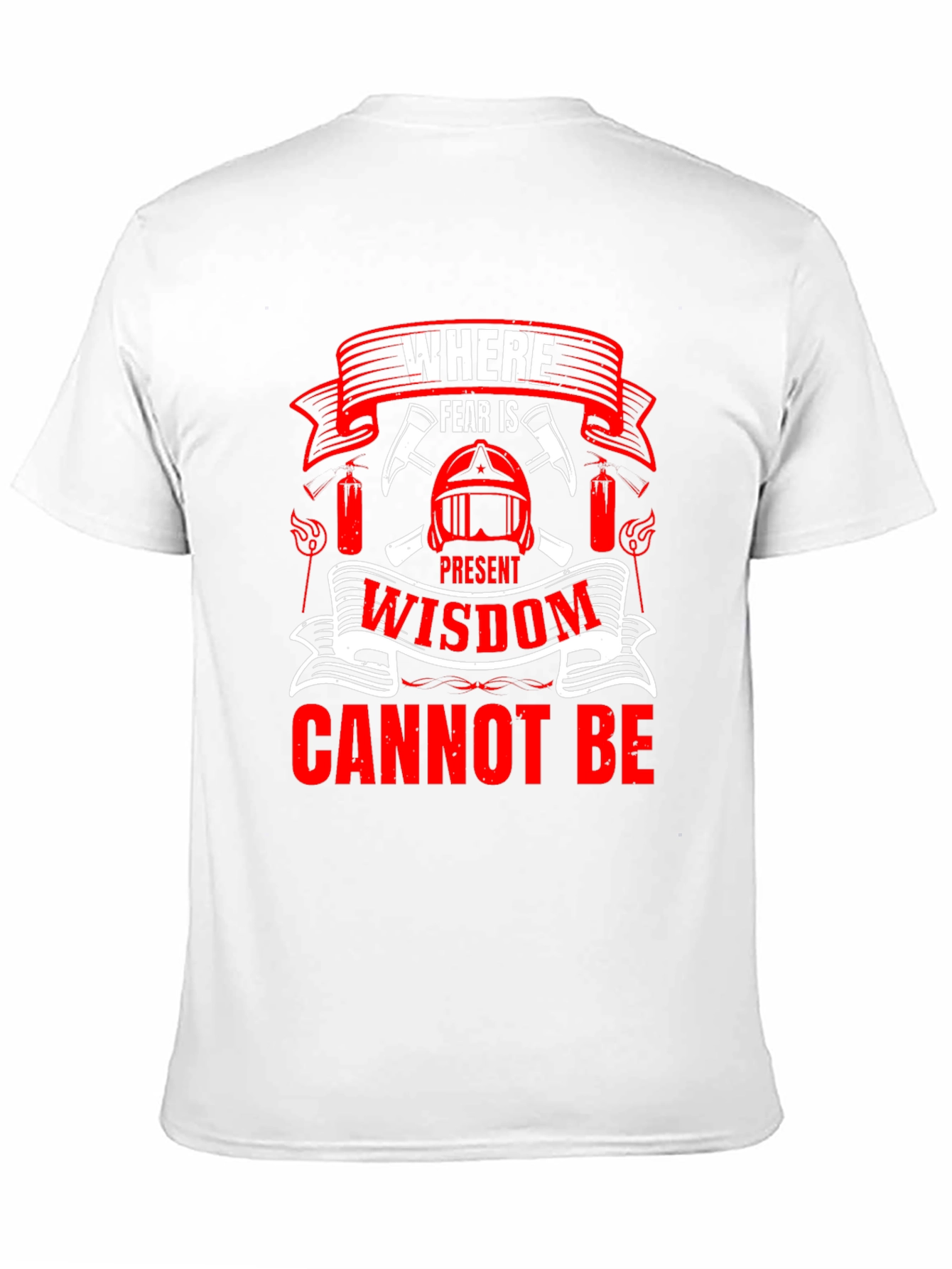 Firefighter Wisdom Graphic Tee