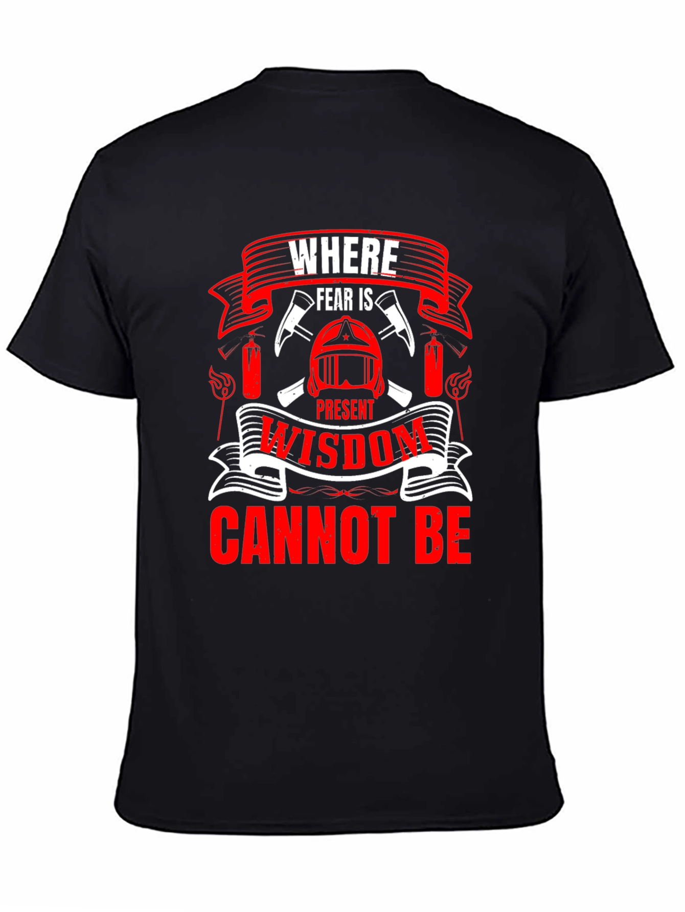 Firefighter Wisdom Graphic Tee