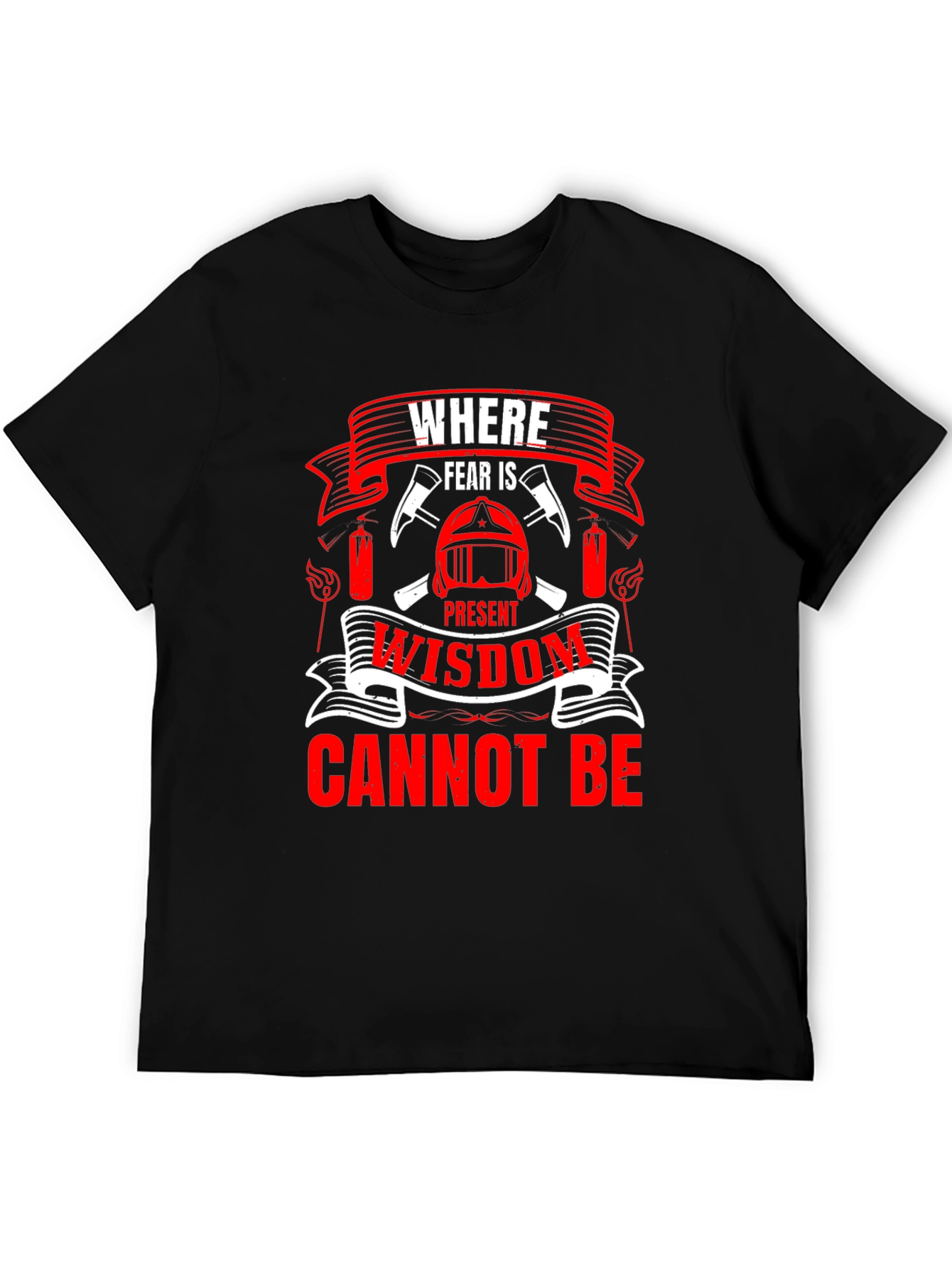 Firefighter Wisdom Graphic Tee