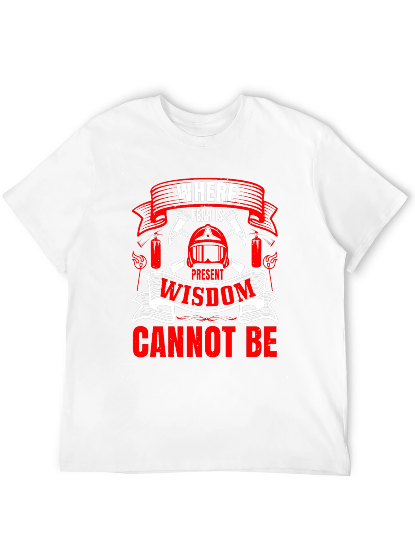 Firefighter Wisdom Graphic Tee