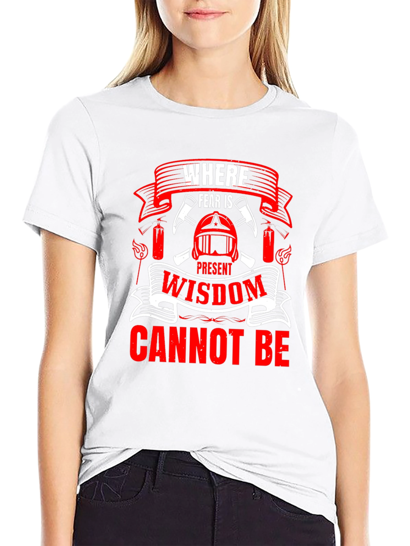 Firefighter Wisdom Graphic Tee