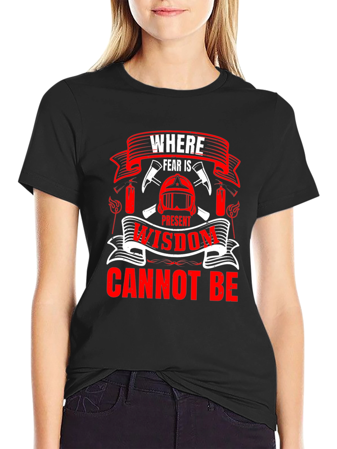 Firefighter Wisdom Graphic Tee