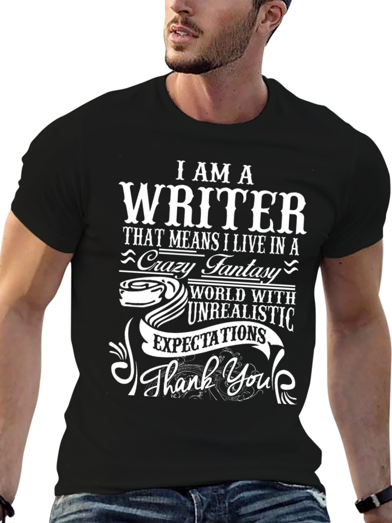 I AM A WRITER Graphic T-Shirt