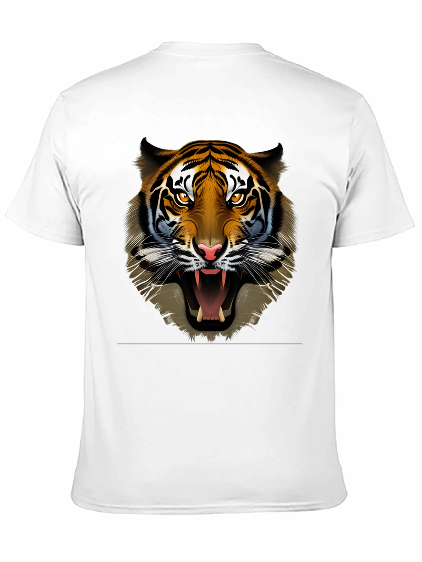 Roaring Tiger Graphic Print Tee