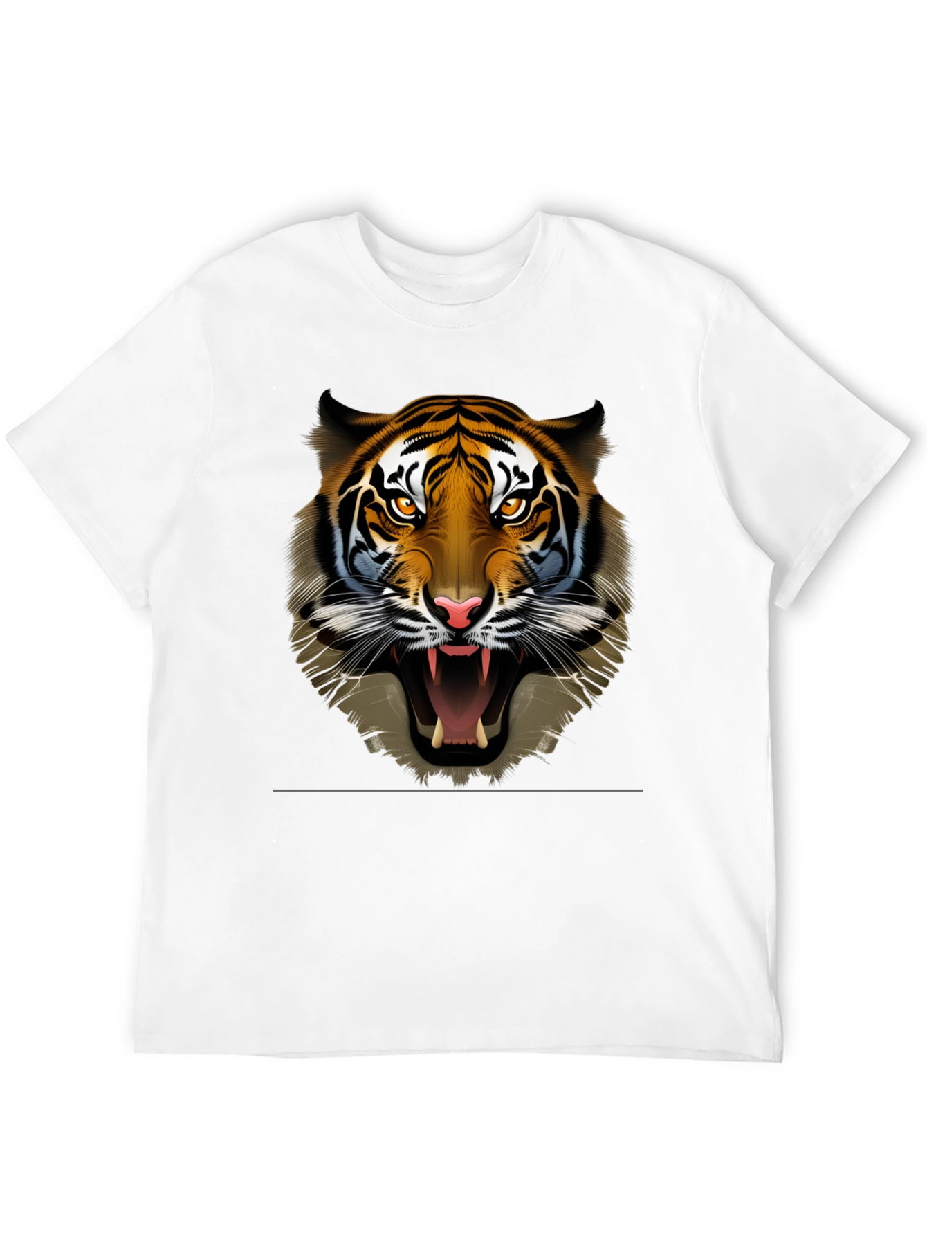Roaring Tiger Graphic Print Tee