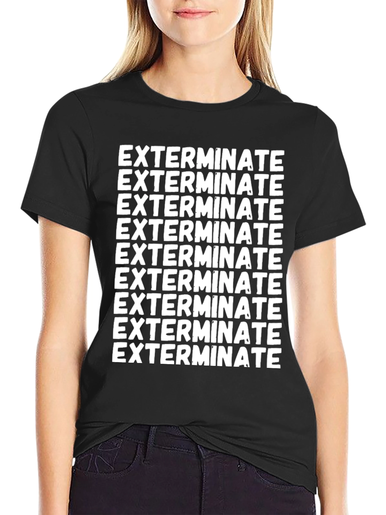 Exterminate T-Shirt - Classic Sci-Fi Fan Apparel