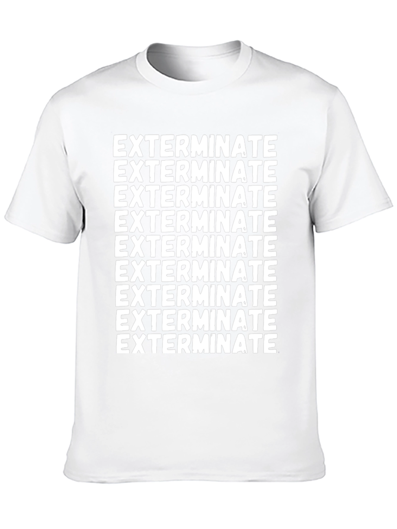 Exterminate T-Shirt - Classic Sci-Fi Fan Apparel