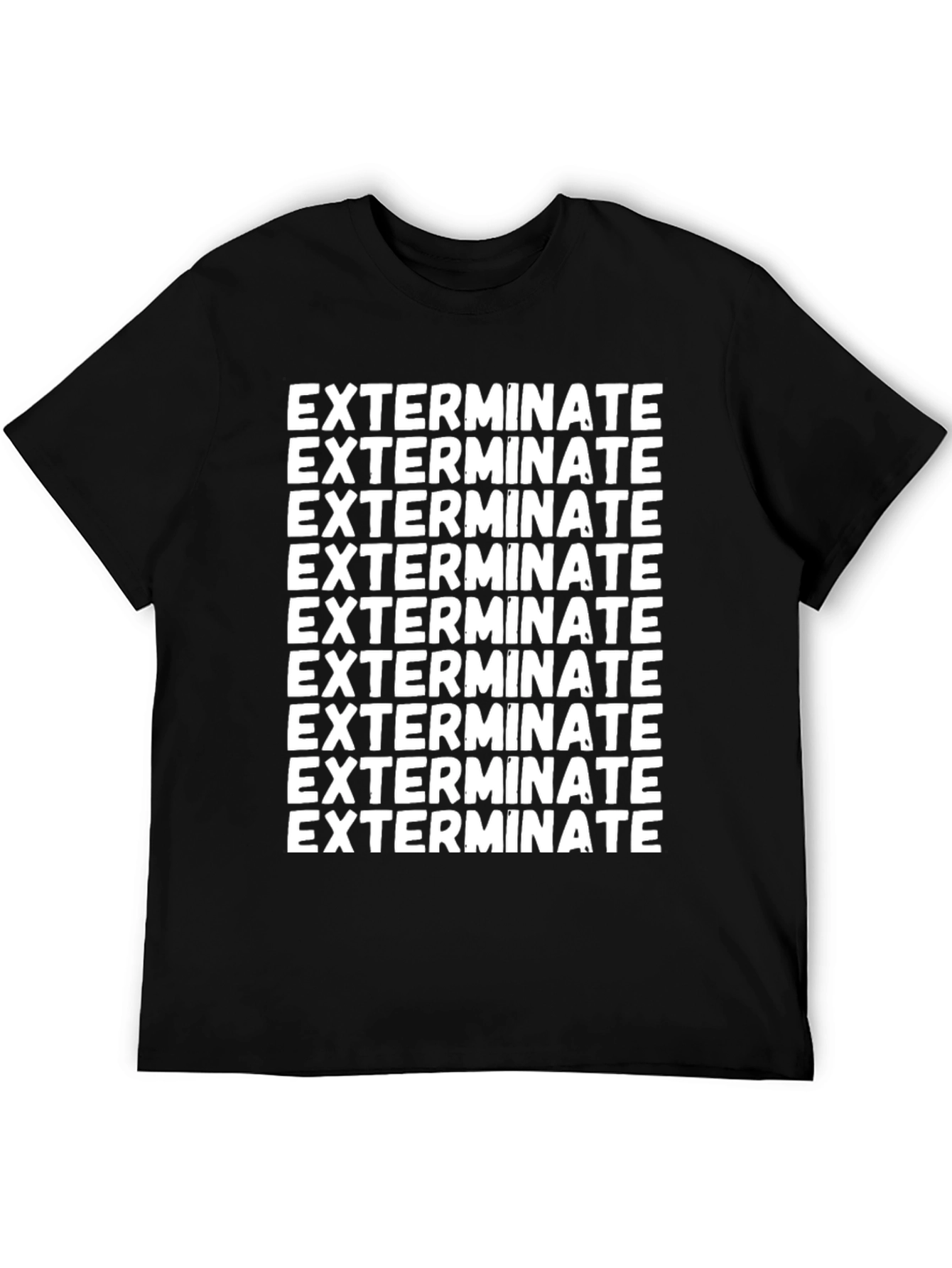 Exterminate T-Shirt - Classic Sci-Fi Fan Apparel