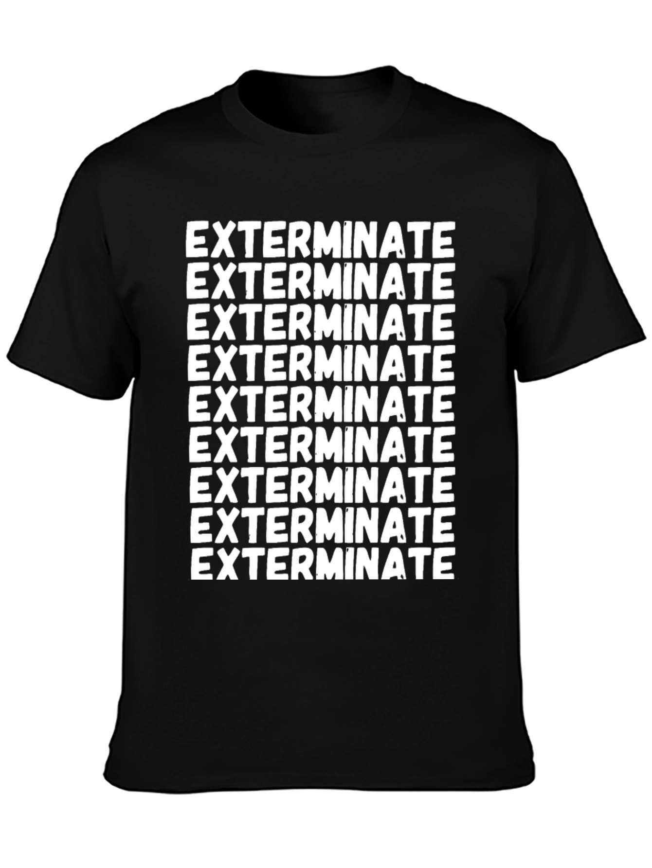 Exterminate T-Shirt - Classic Sci-Fi Fan Apparel