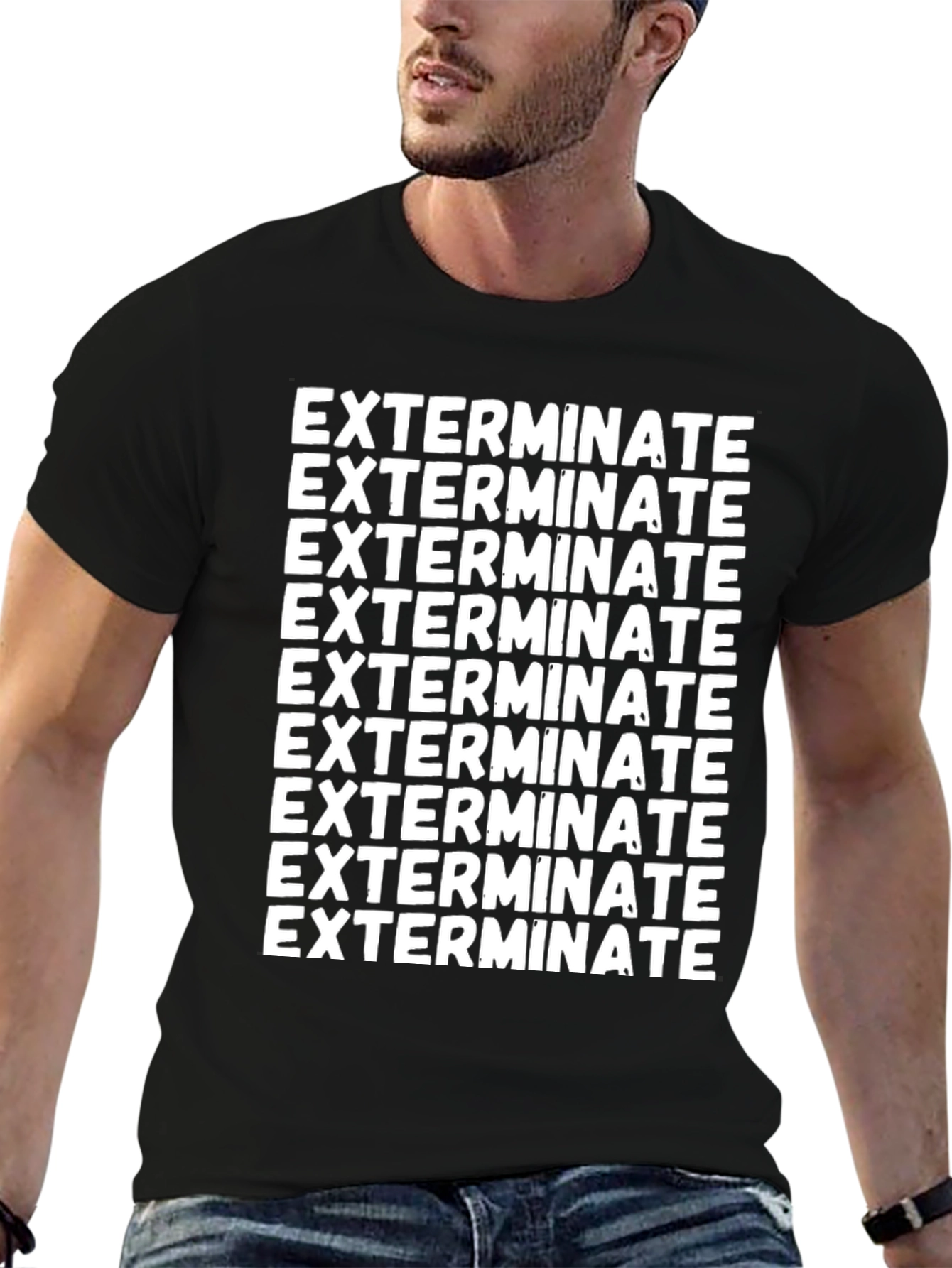 Exterminate T-Shirt - Classic Sci-Fi Fan Apparel