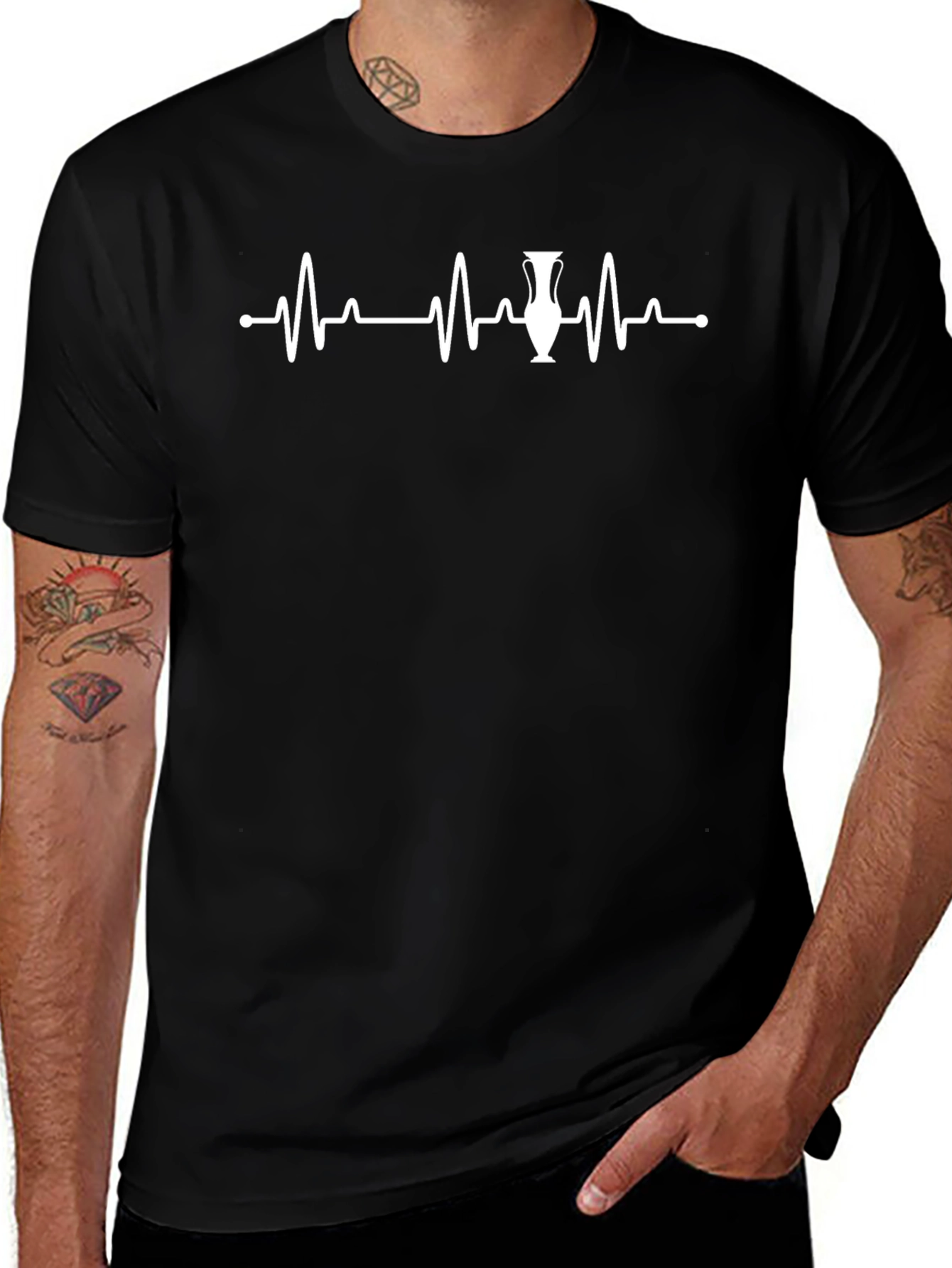 Vase Heartbeat Graphic Tee