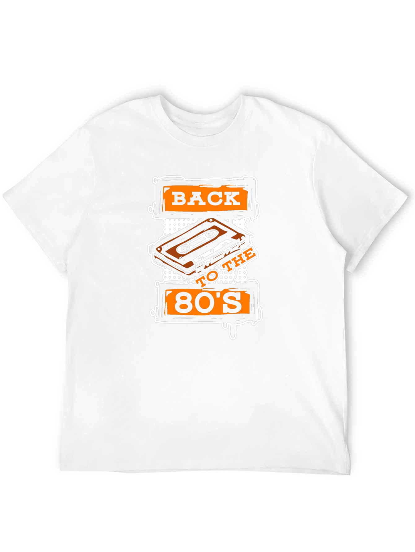 Back to the 80s Cassette Tape Graphic T-Shirt