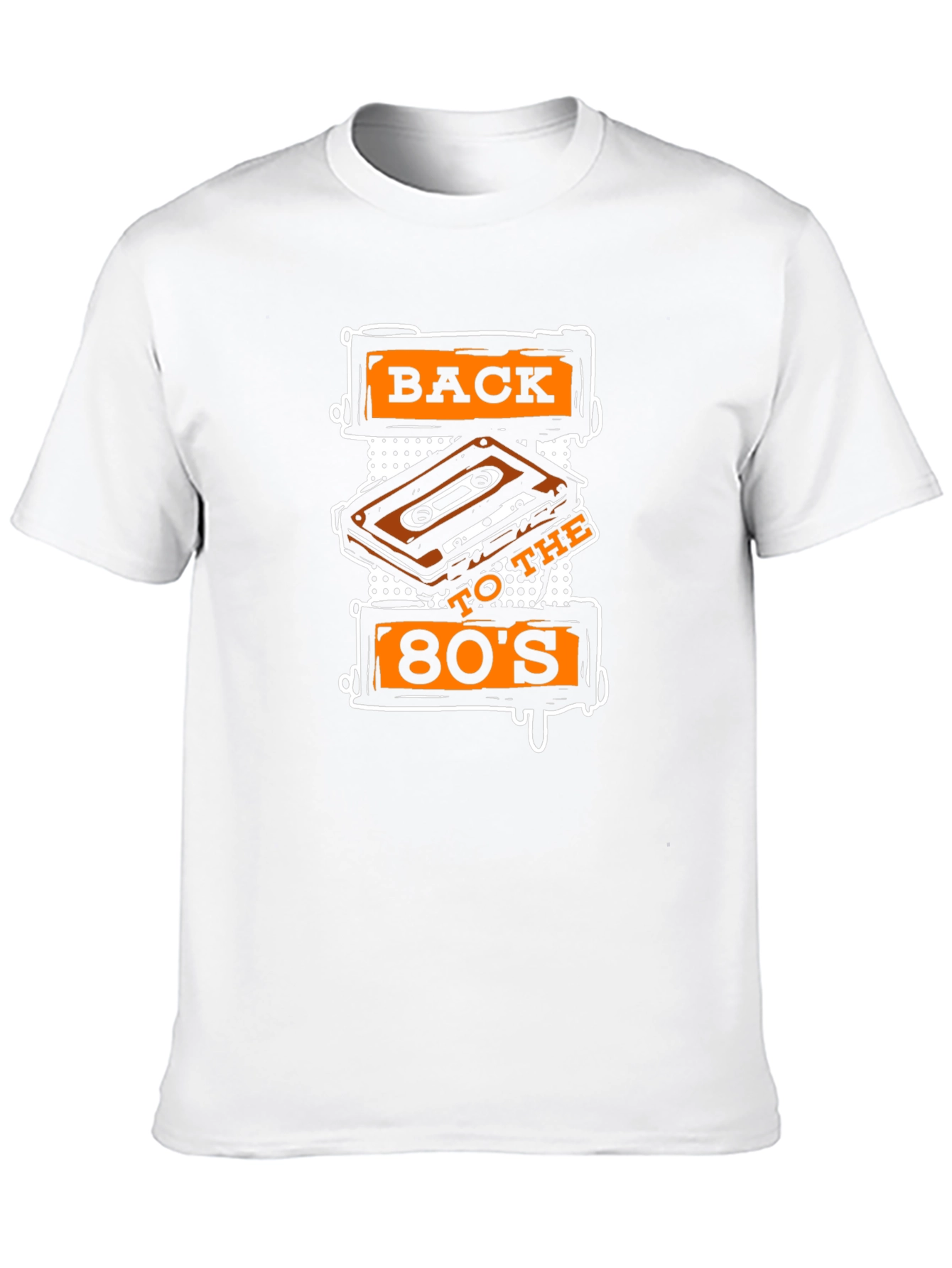 Back to the 80s Cassette Tape Graphic T-Shirt