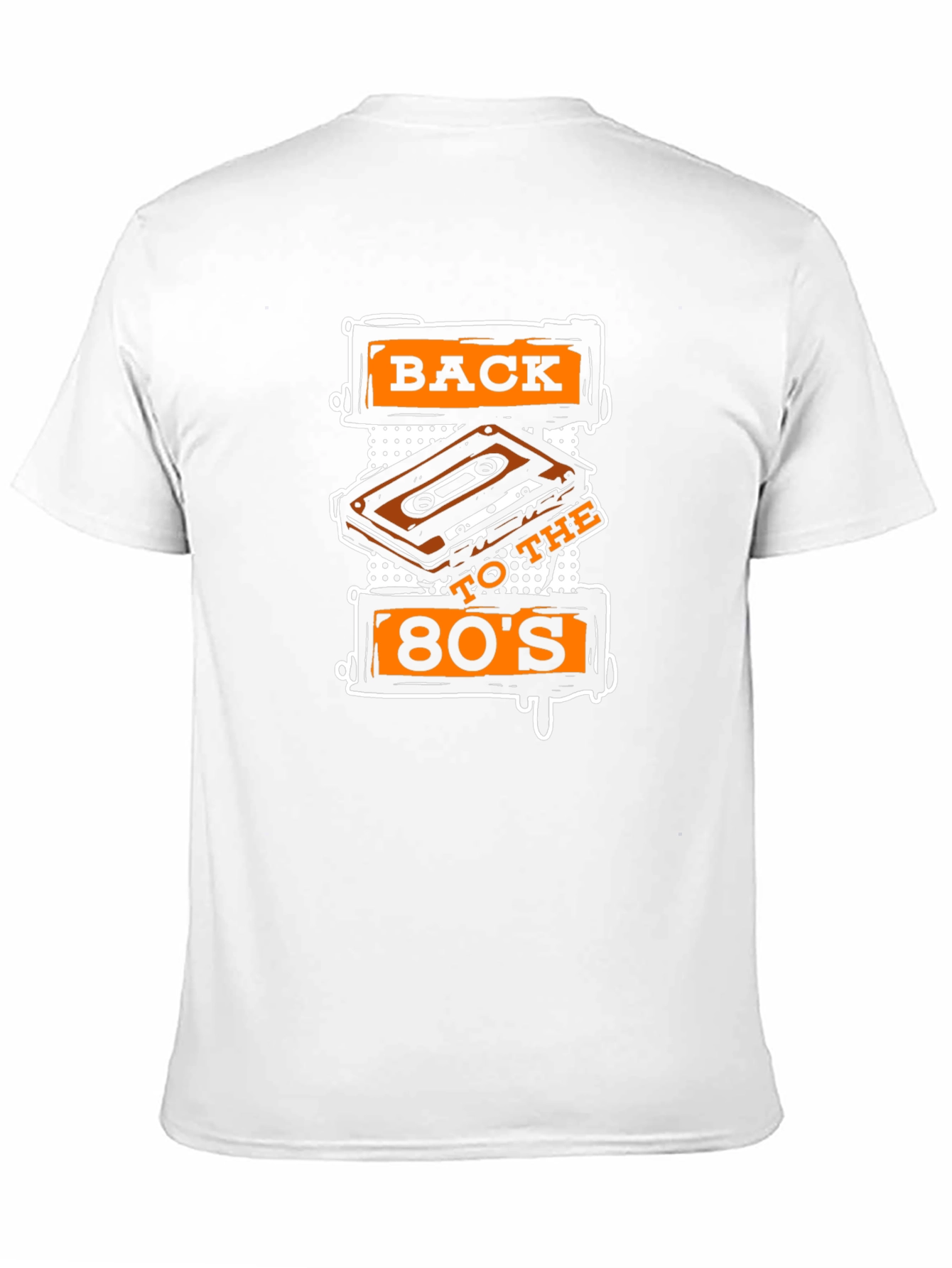 Back to the 80s Cassette Tape Graphic T-Shirt
