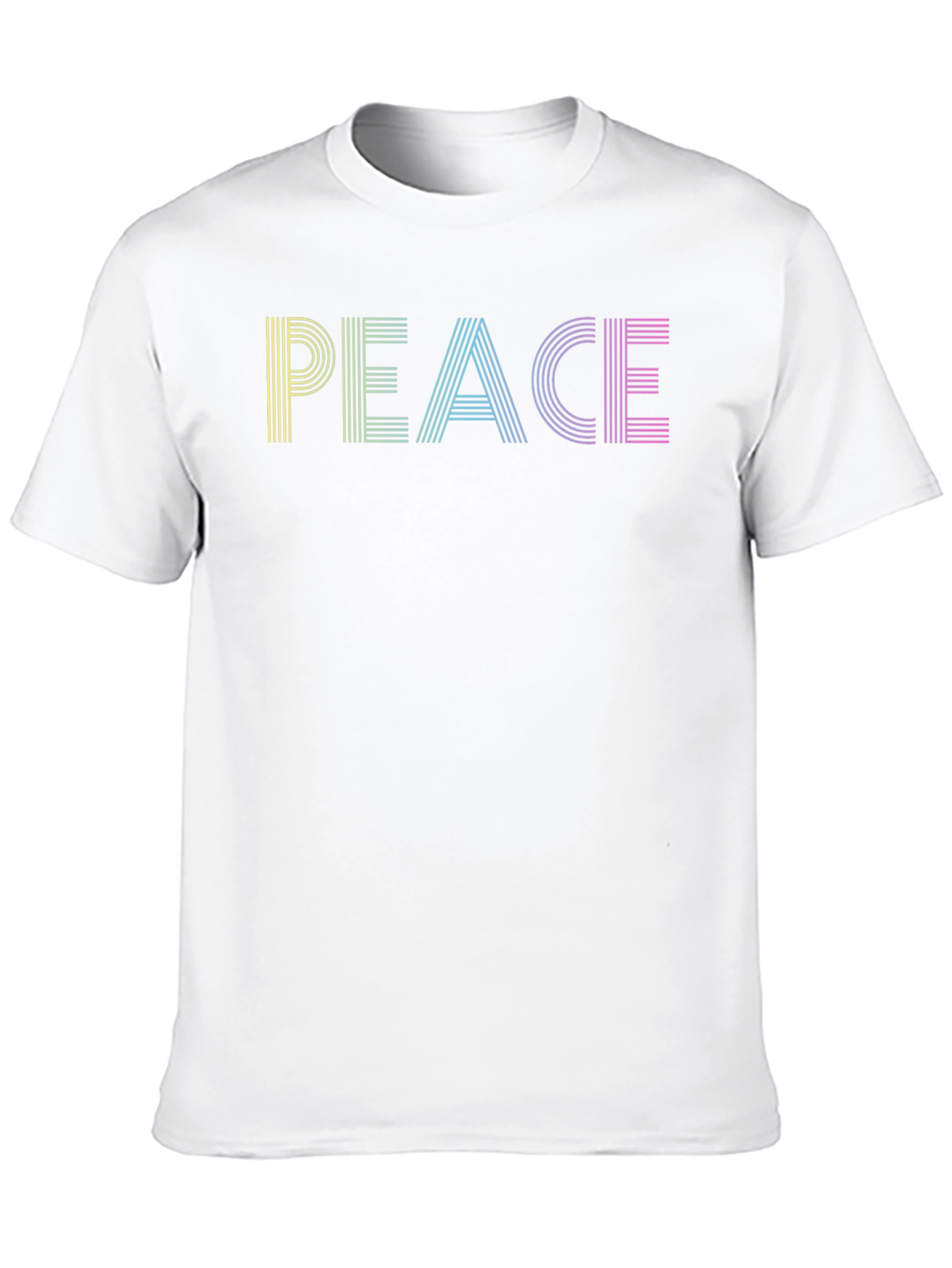 Retro Peace T-Shirt - Black