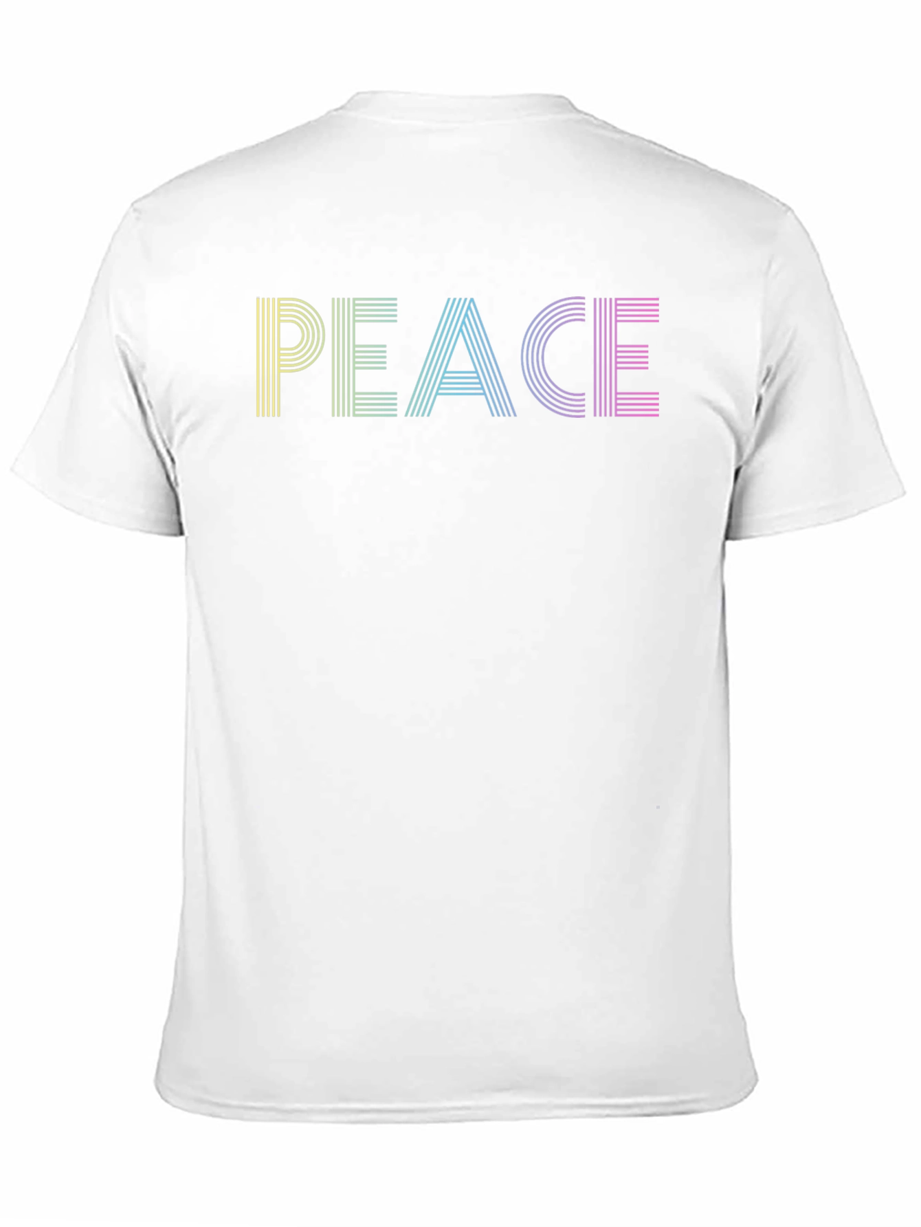 Retro Peace T-Shirt - Black