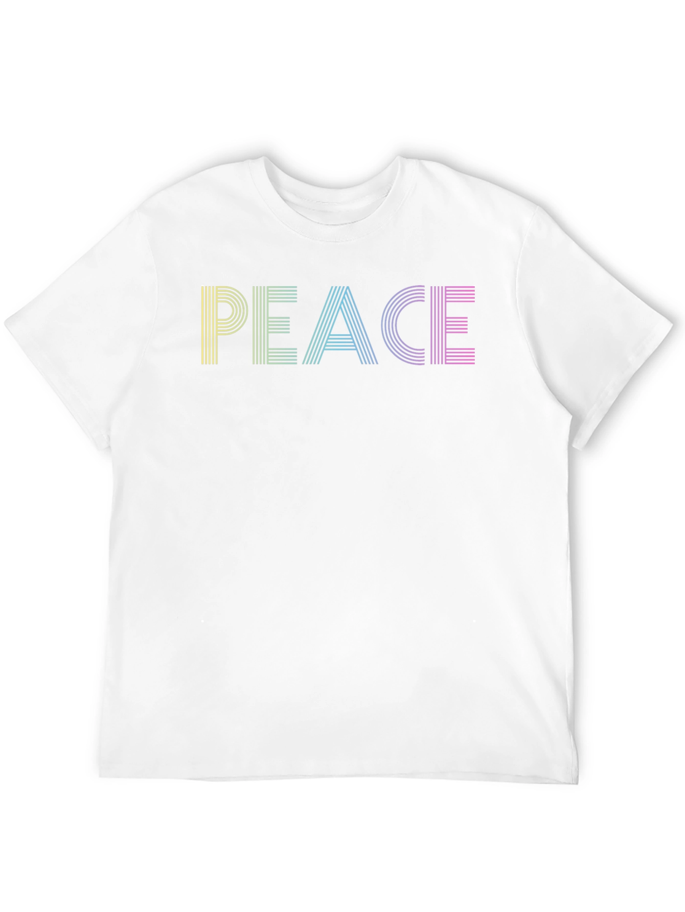 Retro Peace T-Shirt - Black
