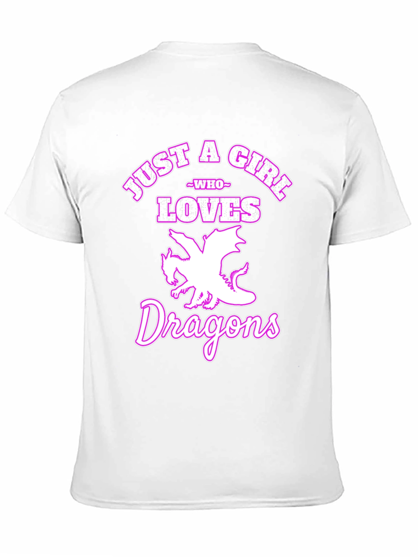 Just a Girl Who Loves Dragons T-Shirt