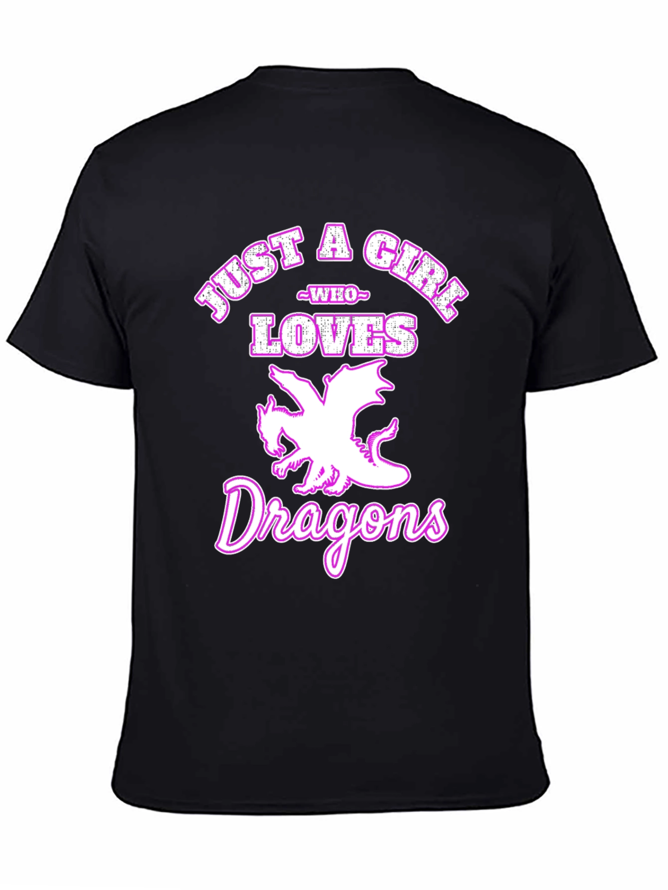 Just a Girl Who Loves Dragons T-Shirt