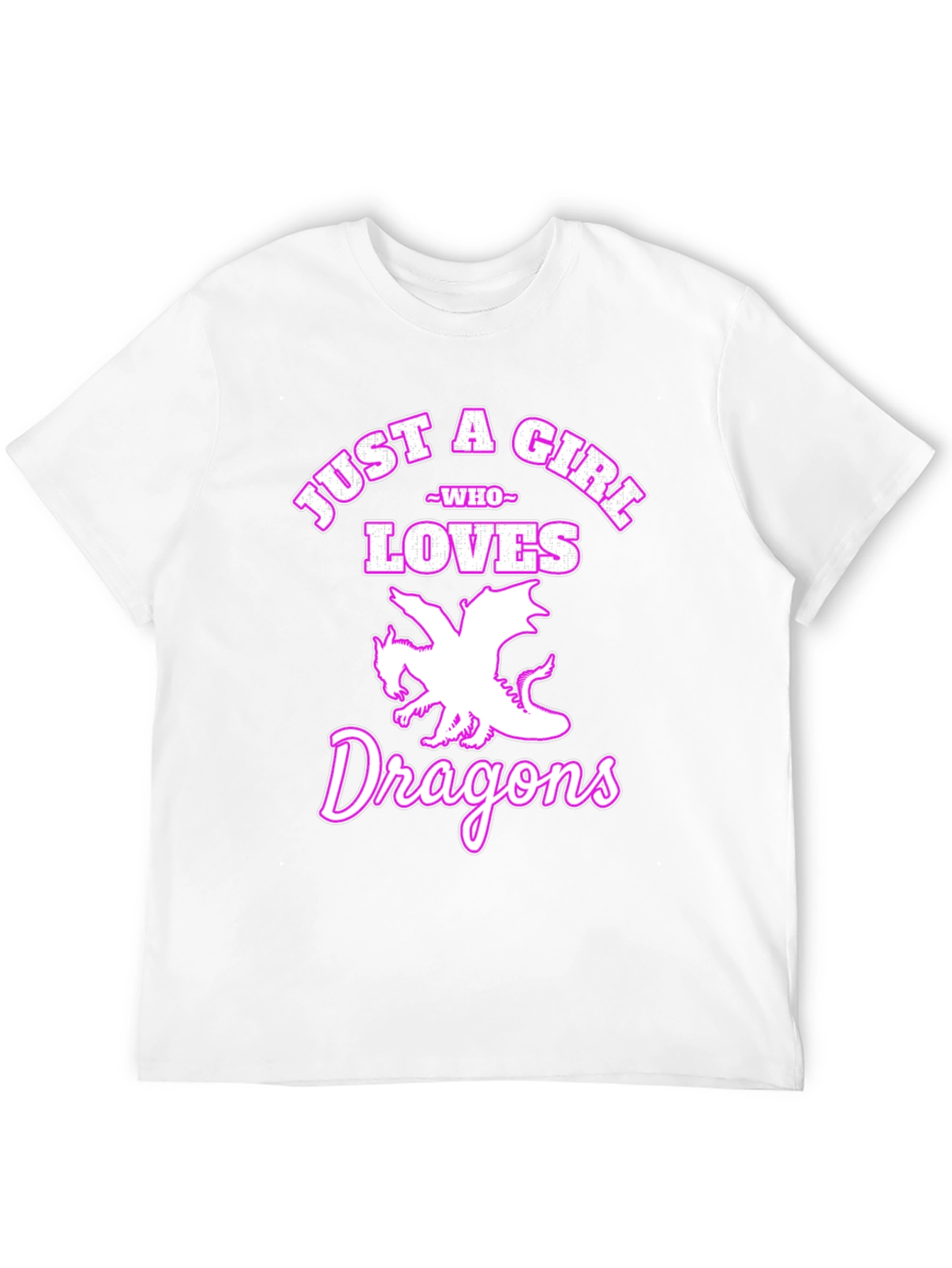 Just a Girl Who Loves Dragons T-Shirt