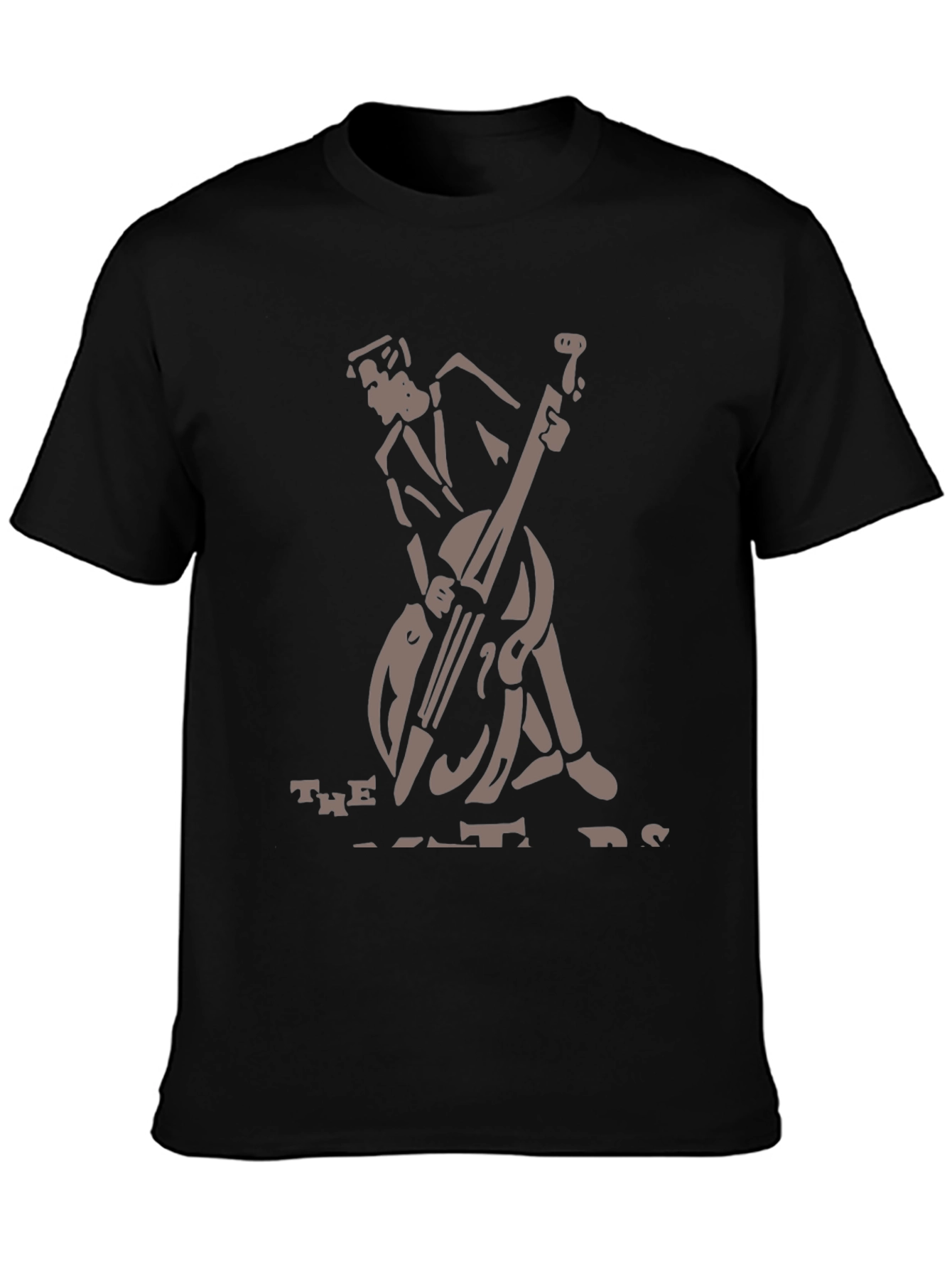 Jazz Bassist Graphic Tee - Cool Musician T-Shirt