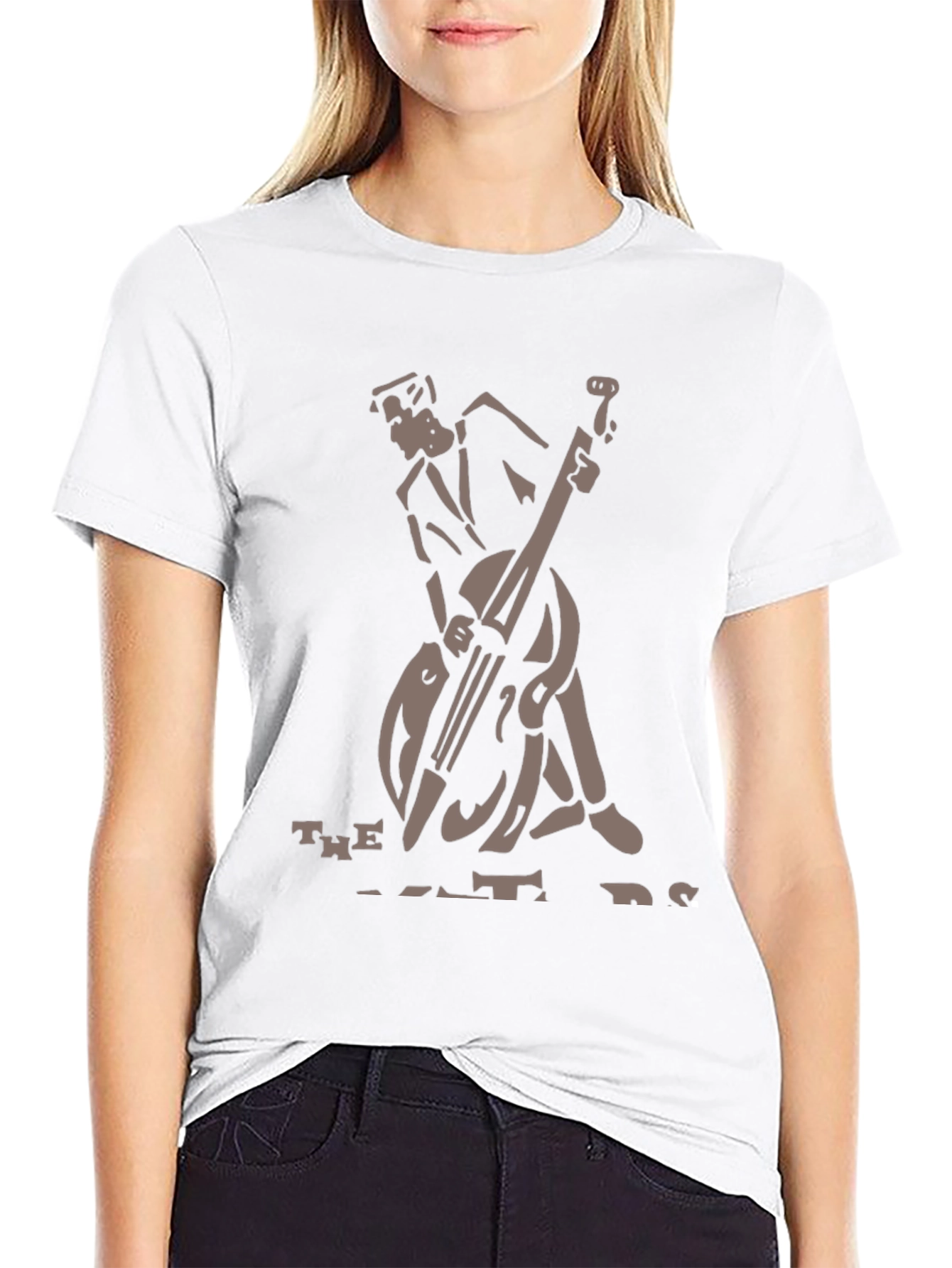 Jazz Bassist Graphic Tee - Cool Musician T-Shirt