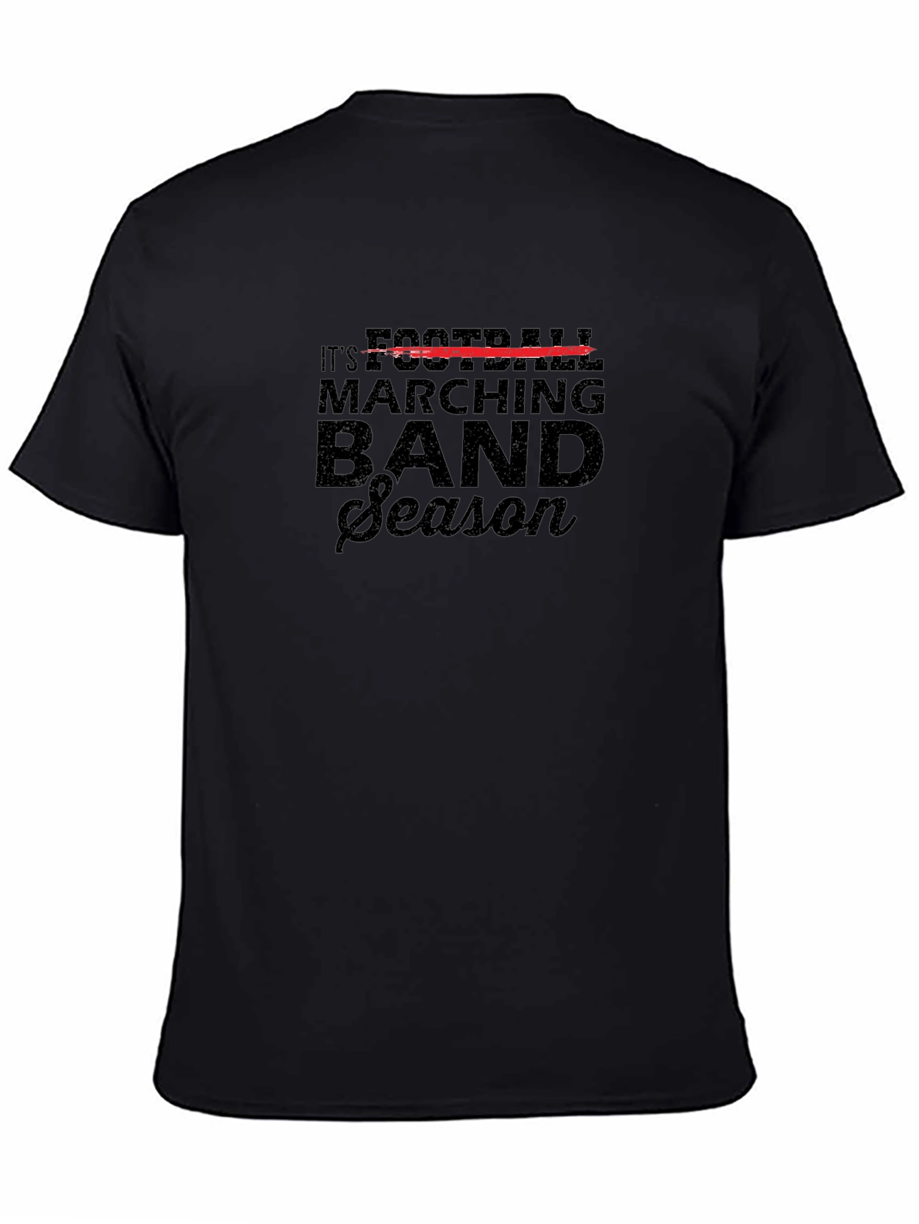 Marching Band Season T-Shirt Novelty Tee