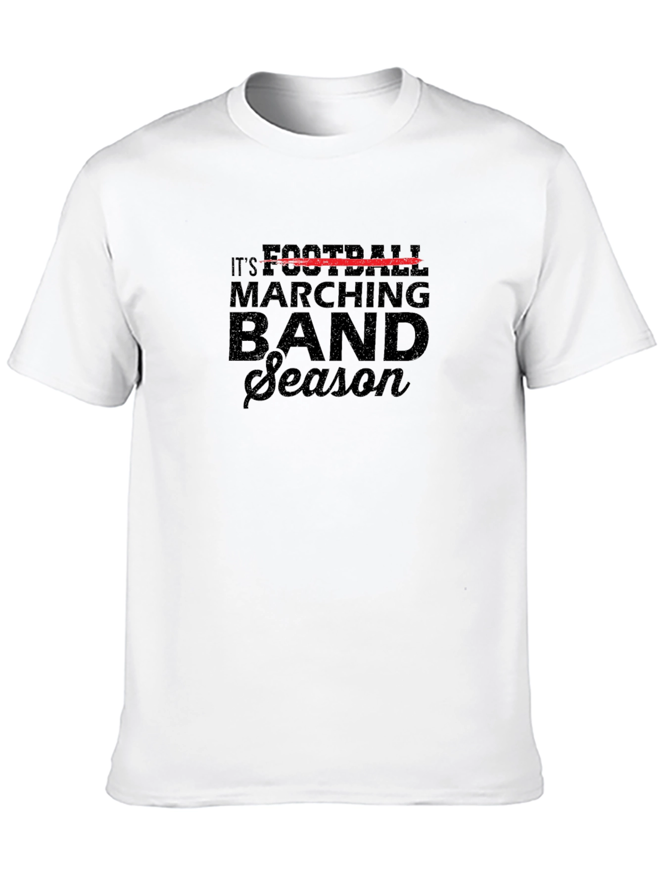 Marching Band Season T-Shirt Novelty Tee