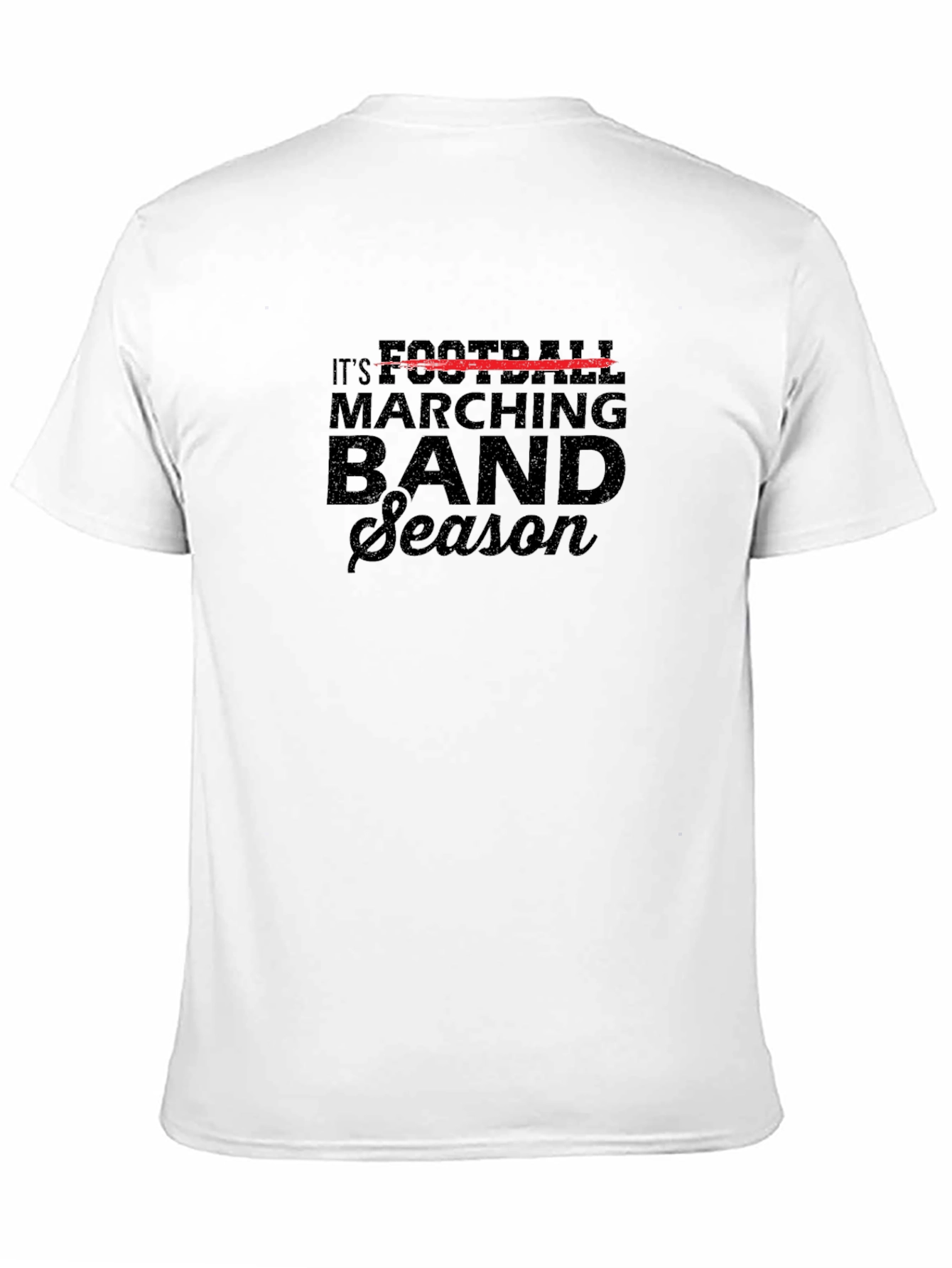 Marching Band Season T-Shirt Novelty Tee