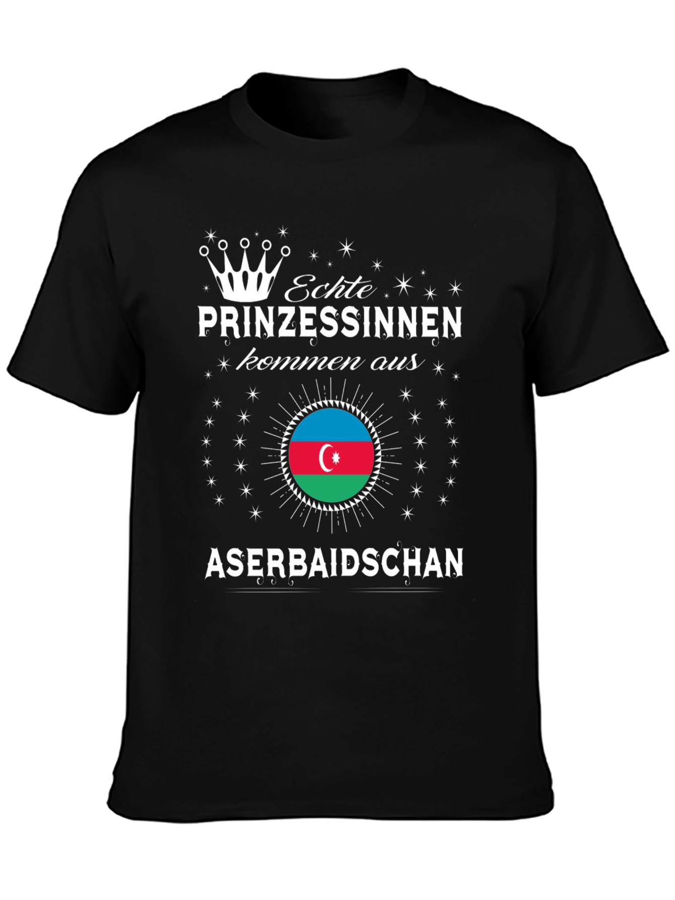 Azerbaijan Princess T-Shirt - Novelty Tee