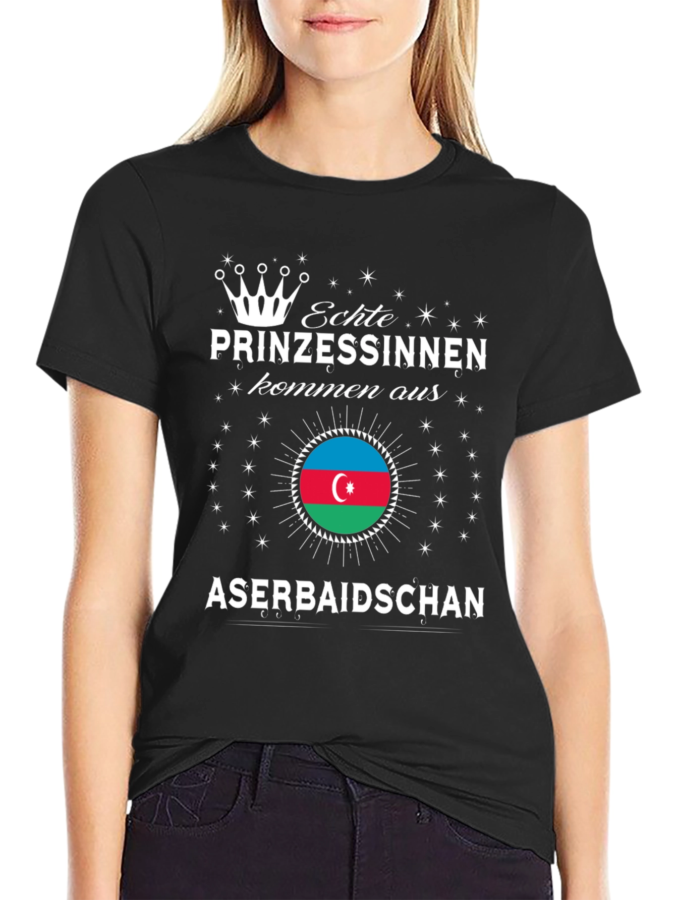 Azerbaijan Princess T-Shirt - Novelty Tee