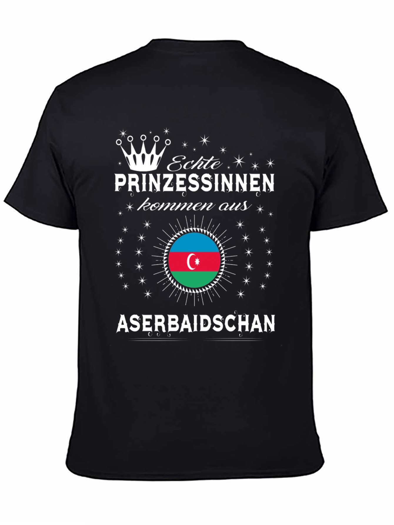 Azerbaijan Princess T-Shirt - Novelty Tee
