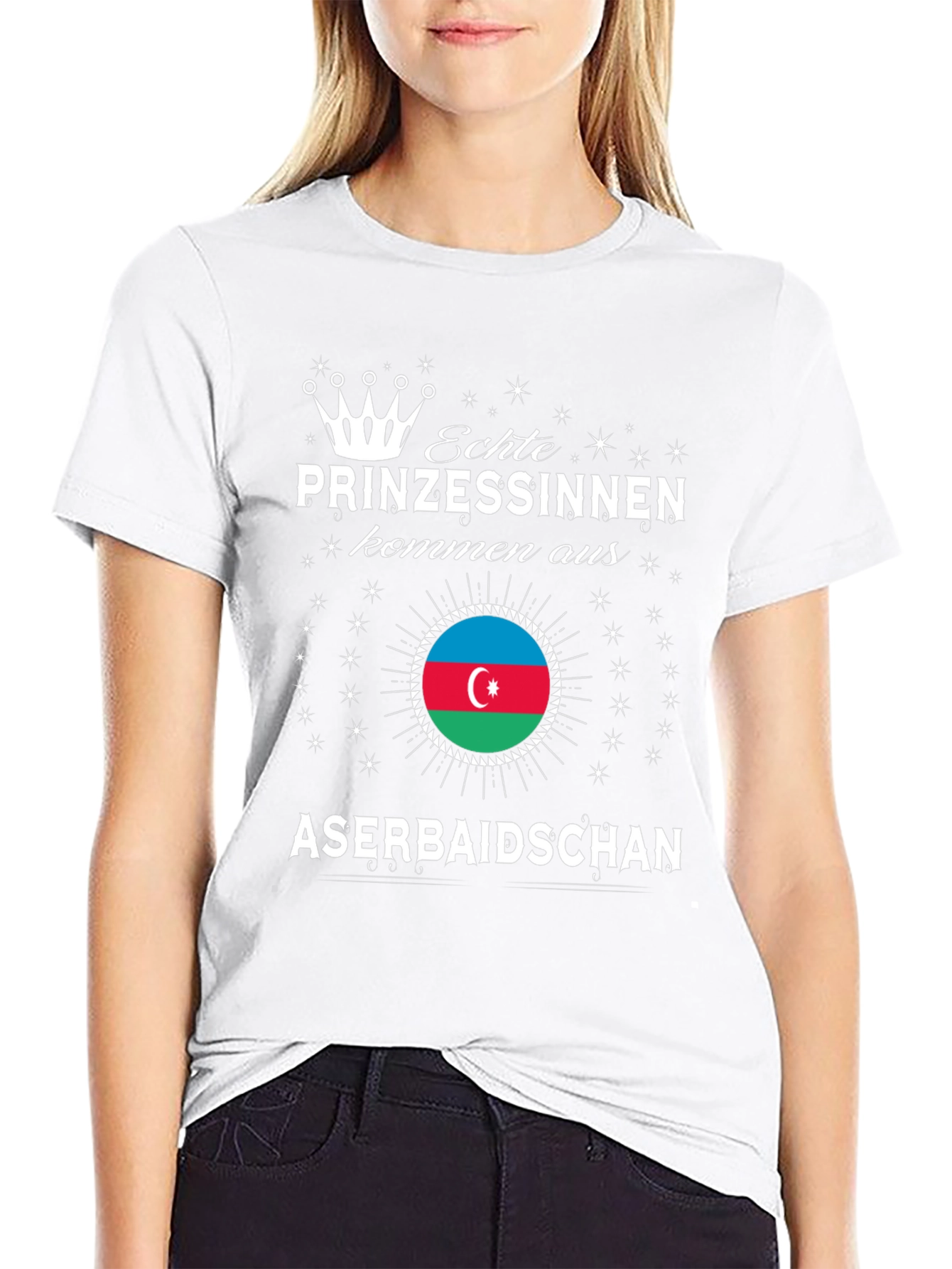 Azerbaijan Princess T-Shirt - Novelty Tee