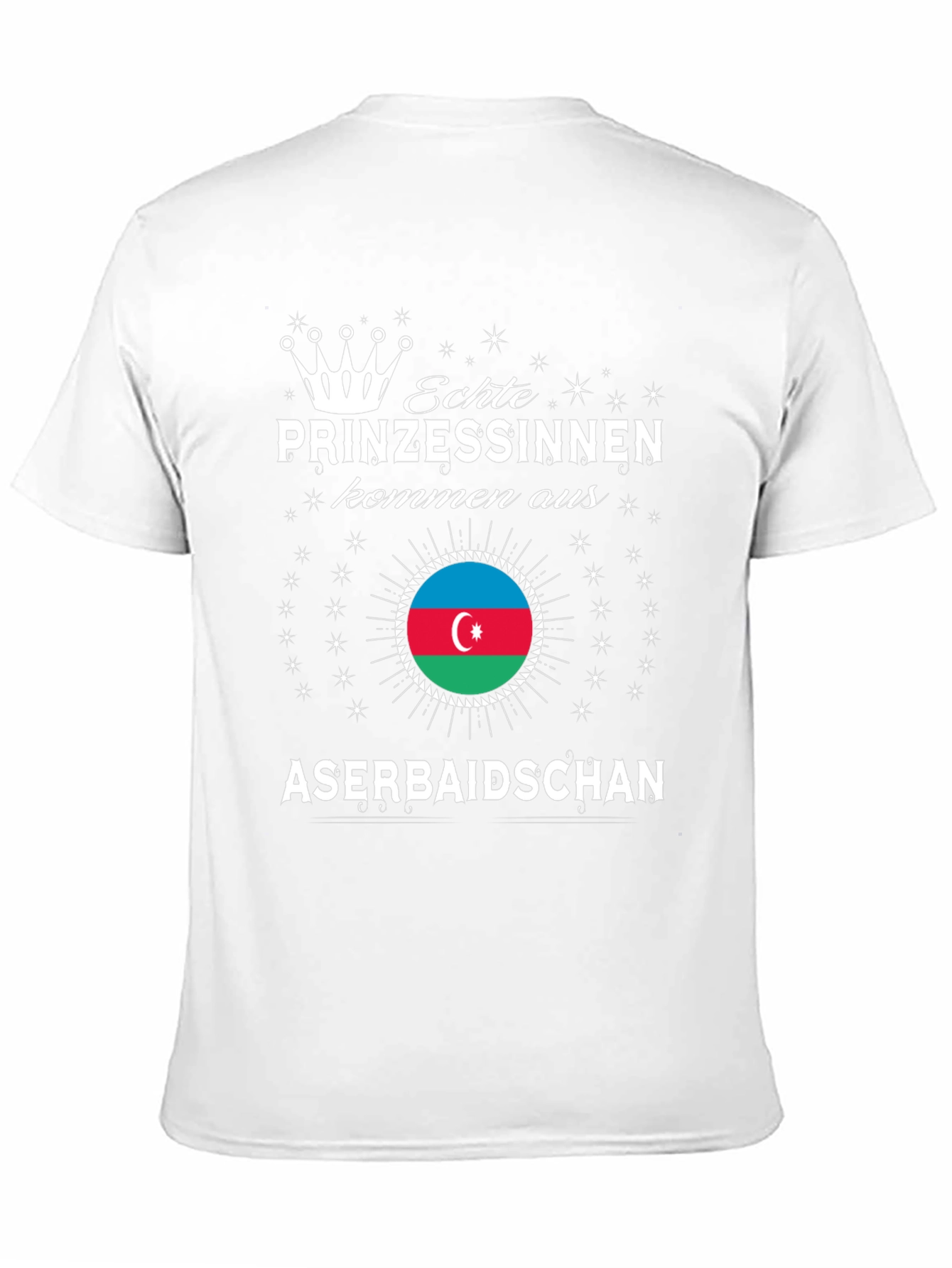 Azerbaijan Princess T-Shirt - Novelty Tee