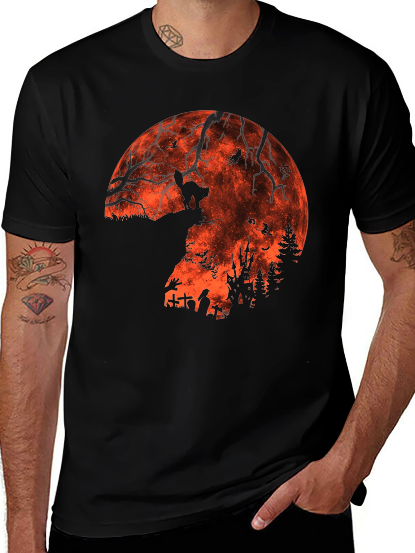 Halloween Moon T-Shirt
