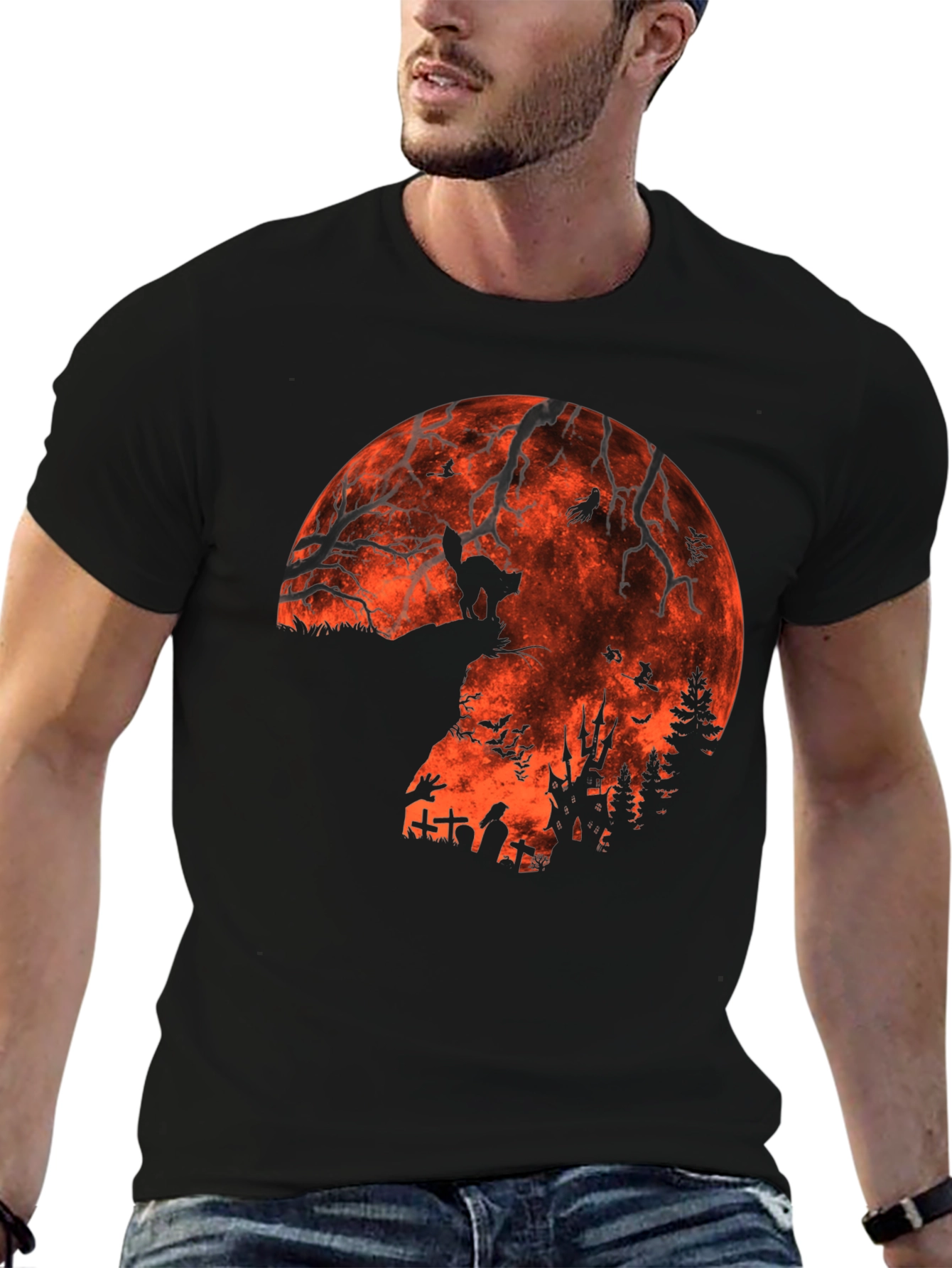 Halloween Moon T-Shirt