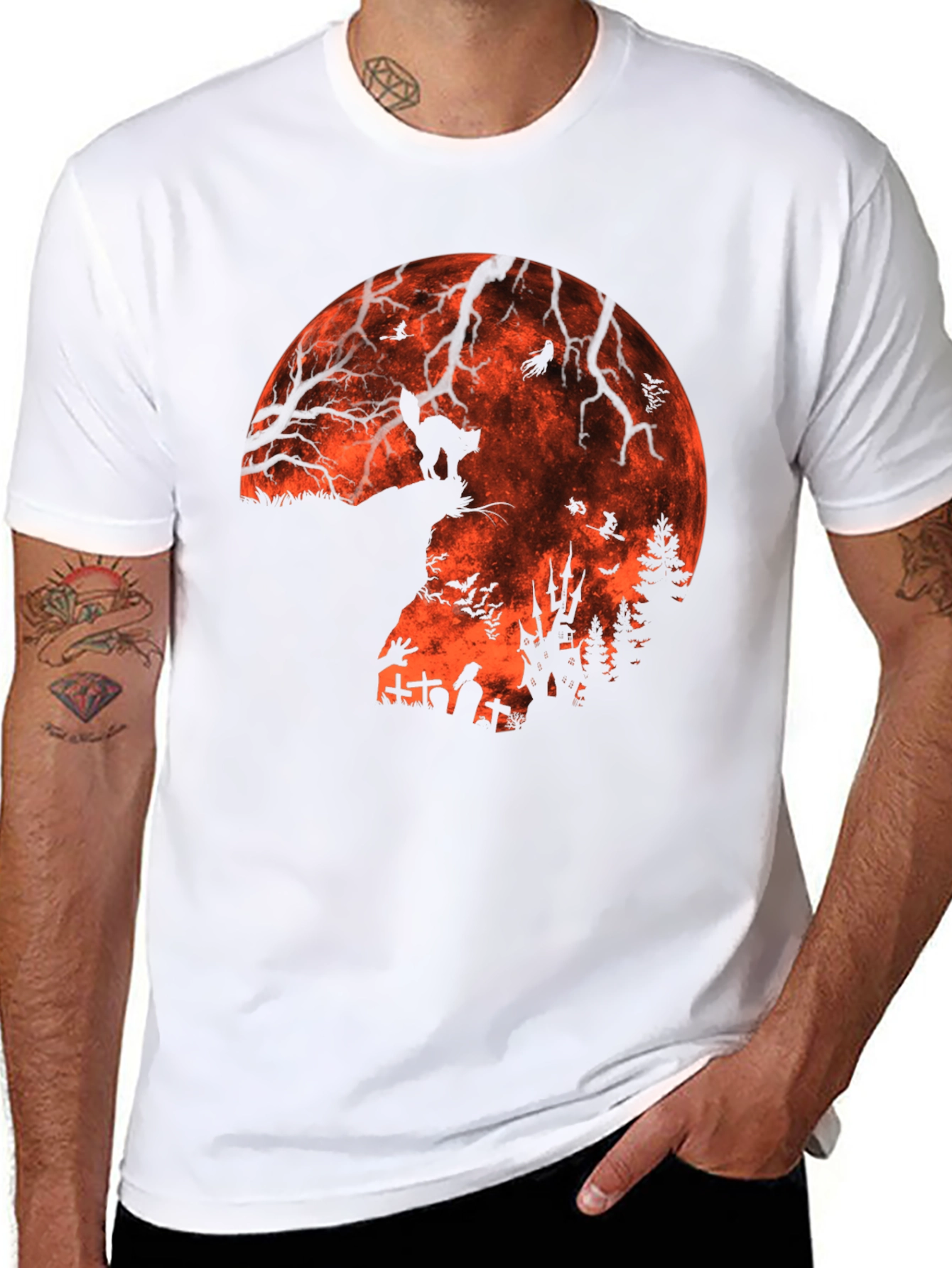 Halloween Moon T-Shirt
