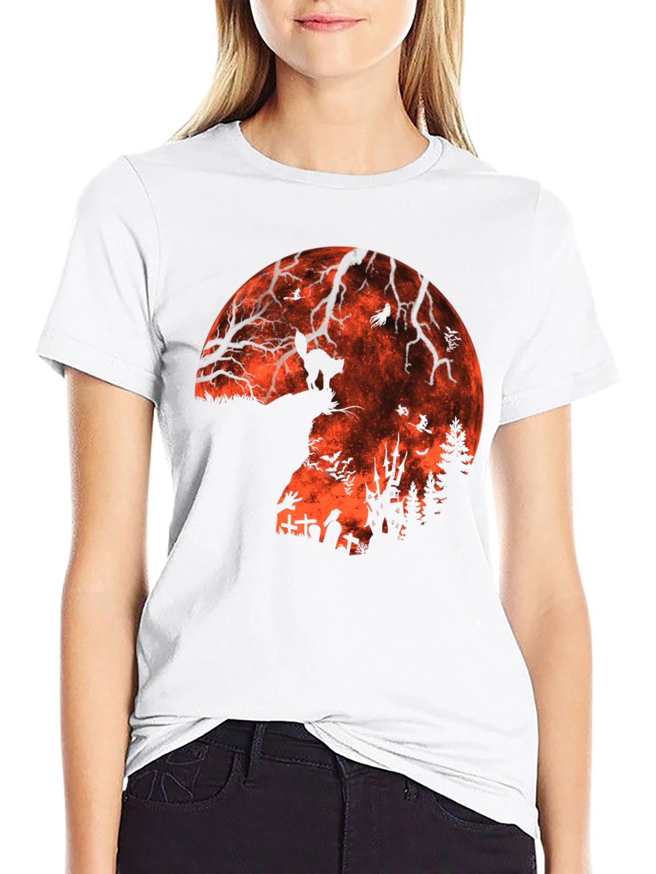 Halloween Moon T-Shirt