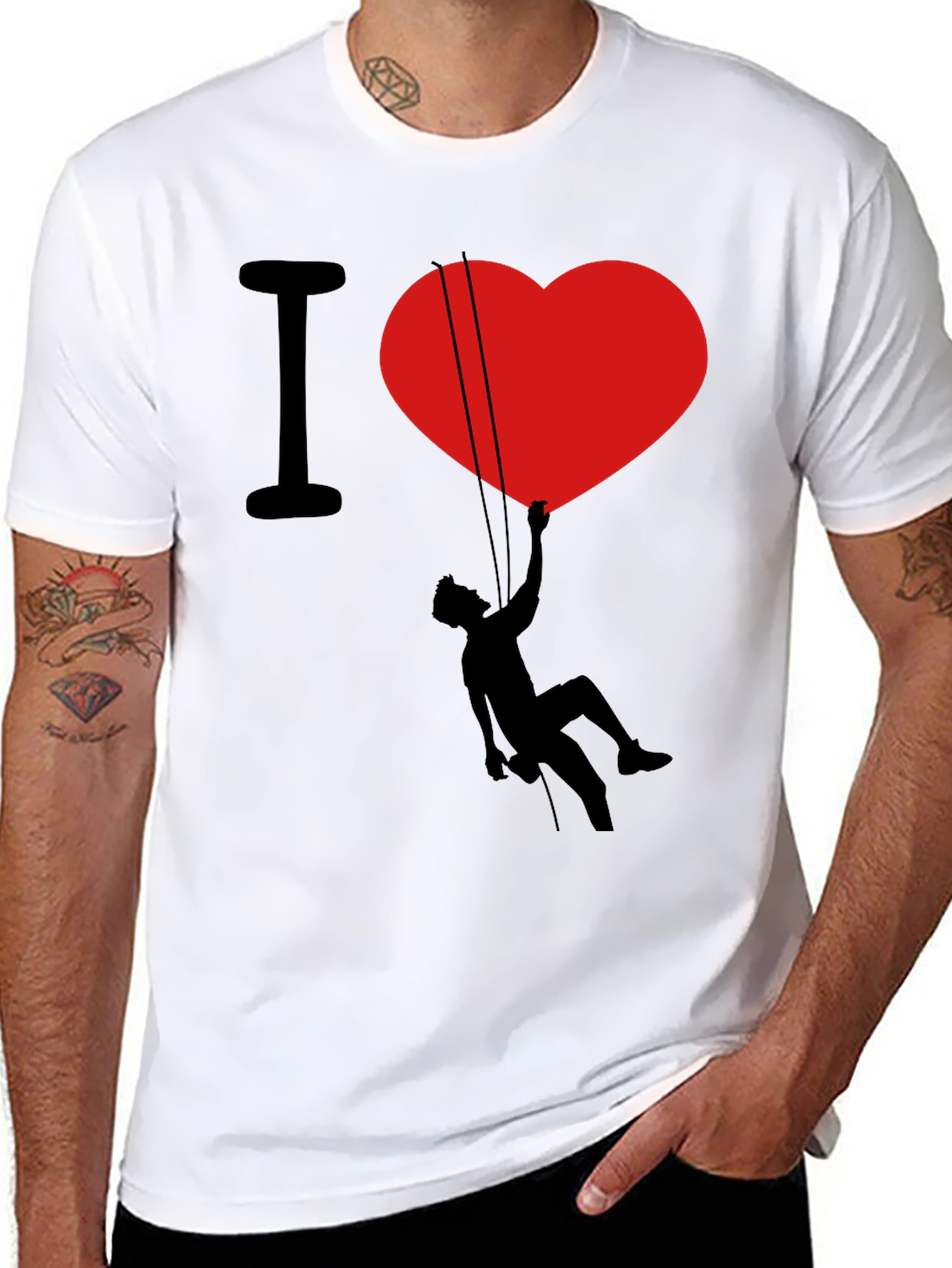 I Heart Climbing T-Shirt